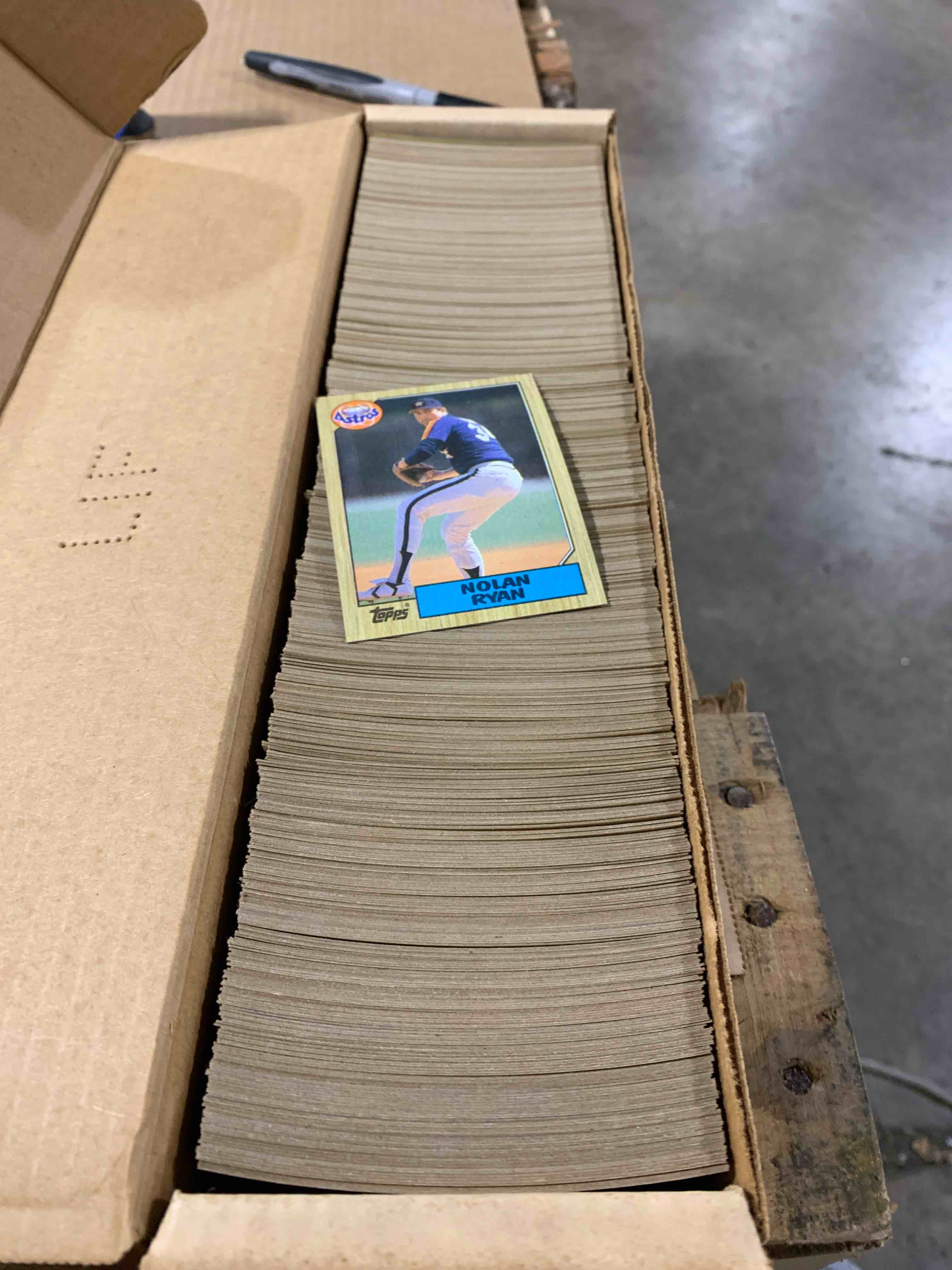 1987 Topps Baseball Card Set 