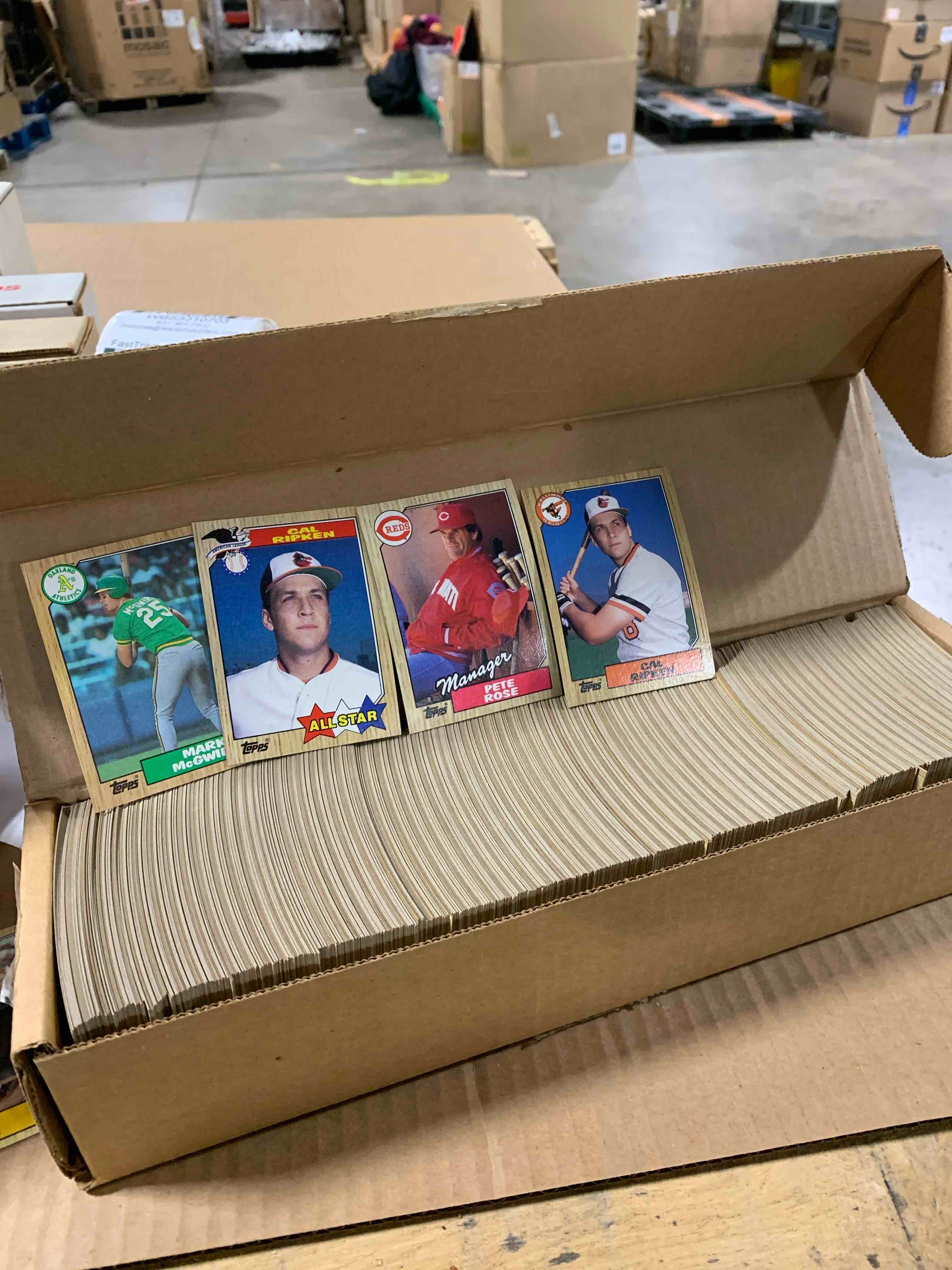 1987 Topps Baseball Card Set 