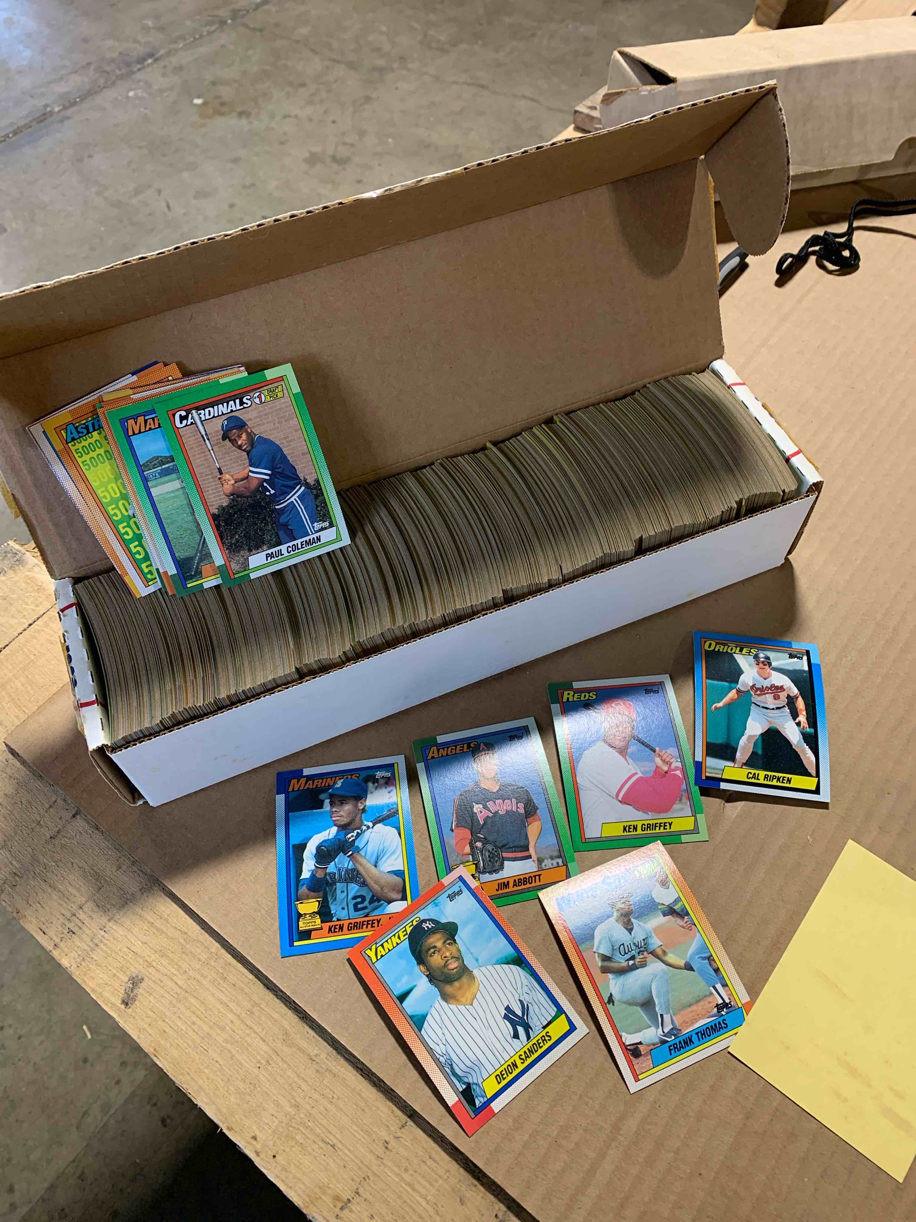 Webster Street Card Show 