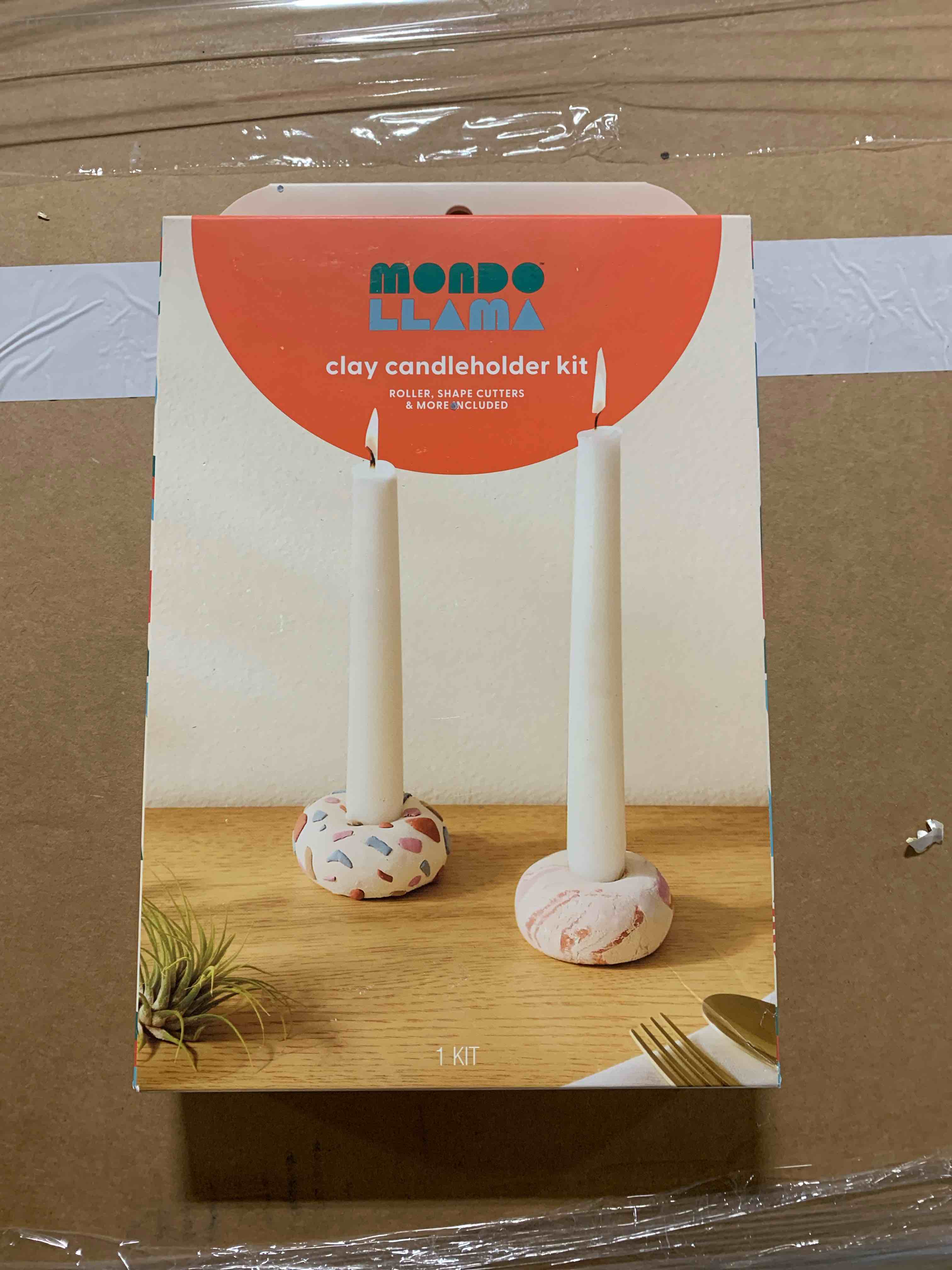 Clay Candleholder Craft Kit - Mondo Llama™