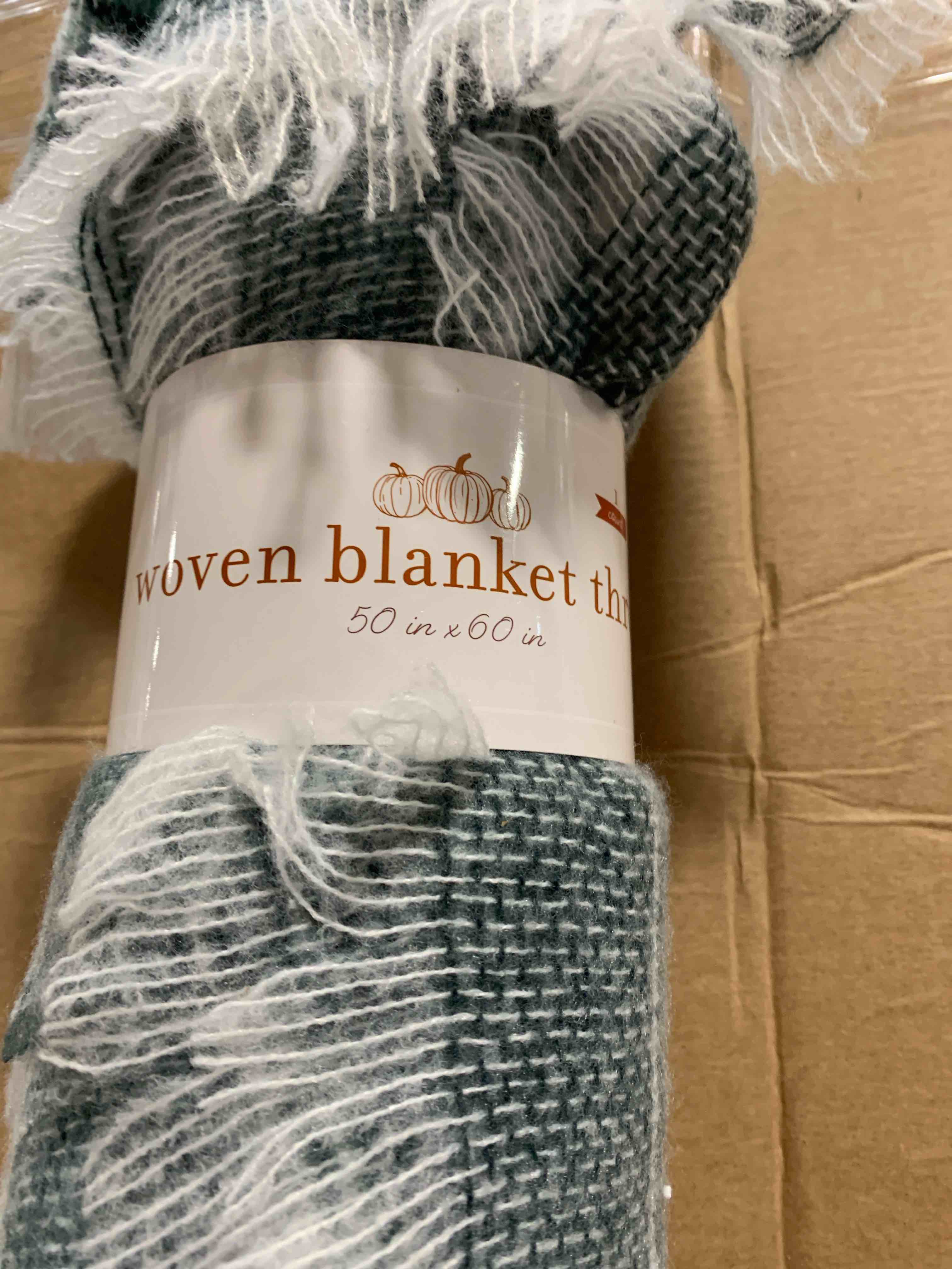 Condition photo showing New/Like New for Throw Blanket 