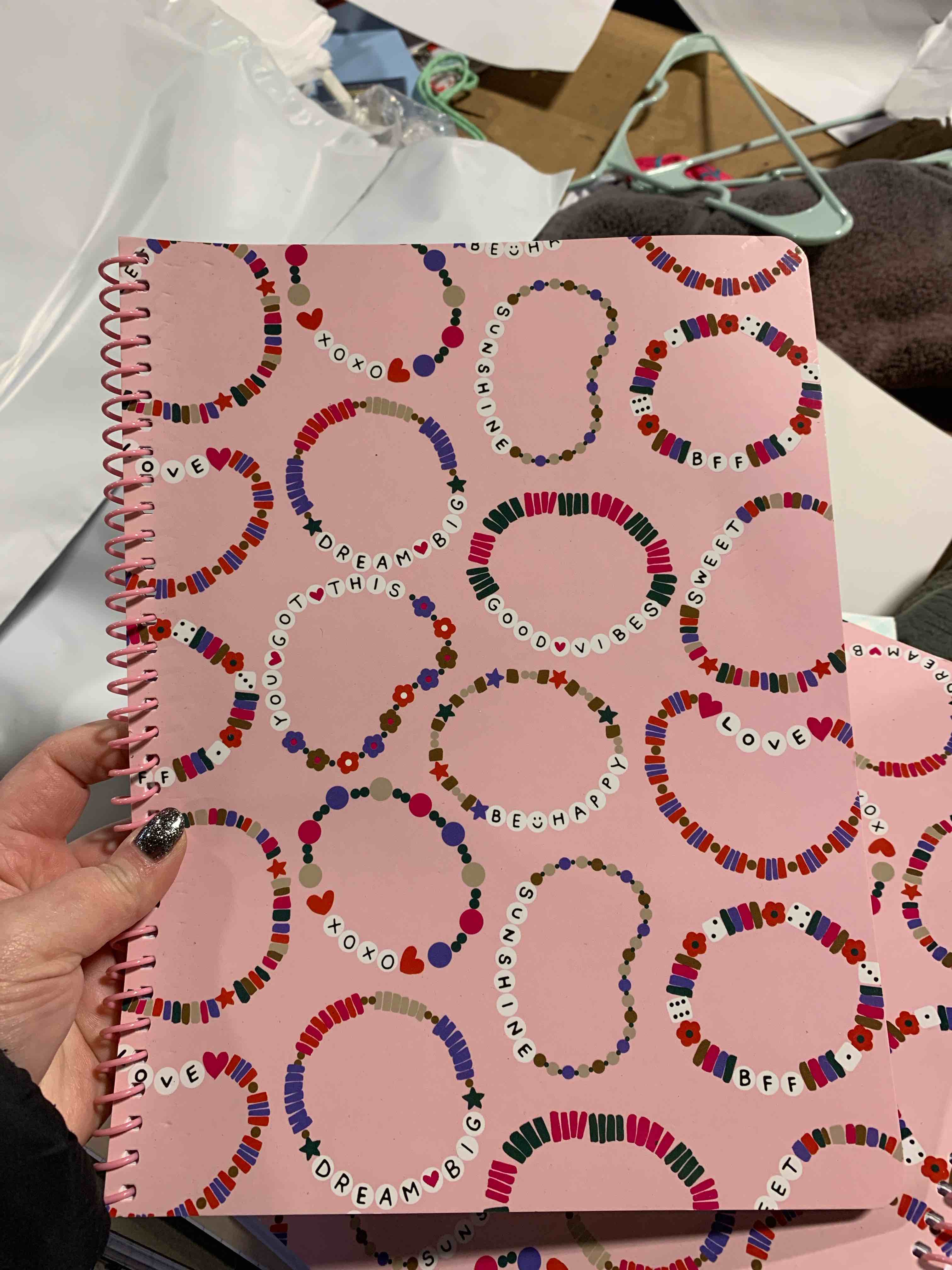 Condition photo showing New/Like New for Top Flight Friends Bracelet Notebook, School Supplies