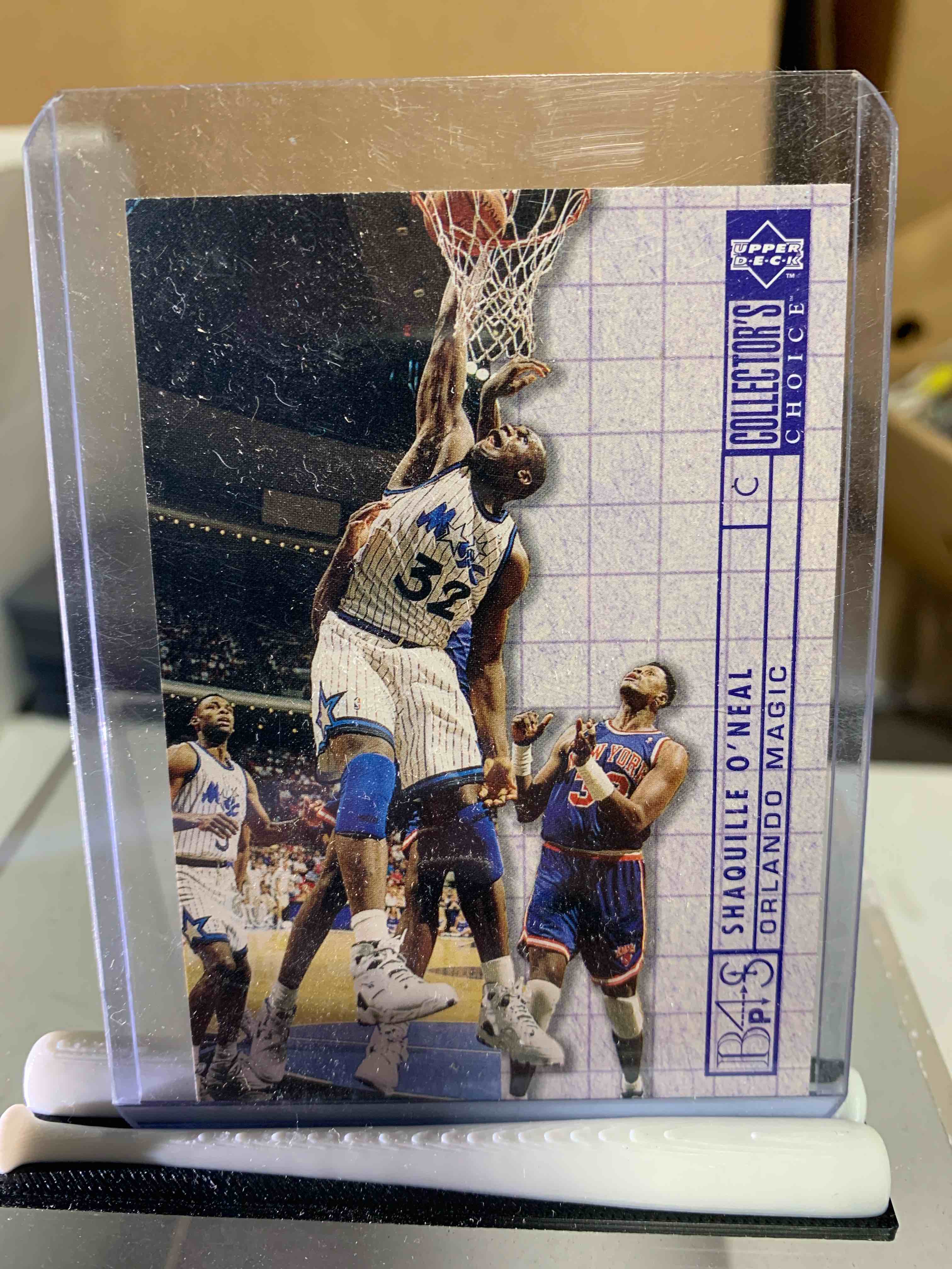1994-95 Collector's Choice Magic Basketball Card #390 Shaquille O'Neal BP
