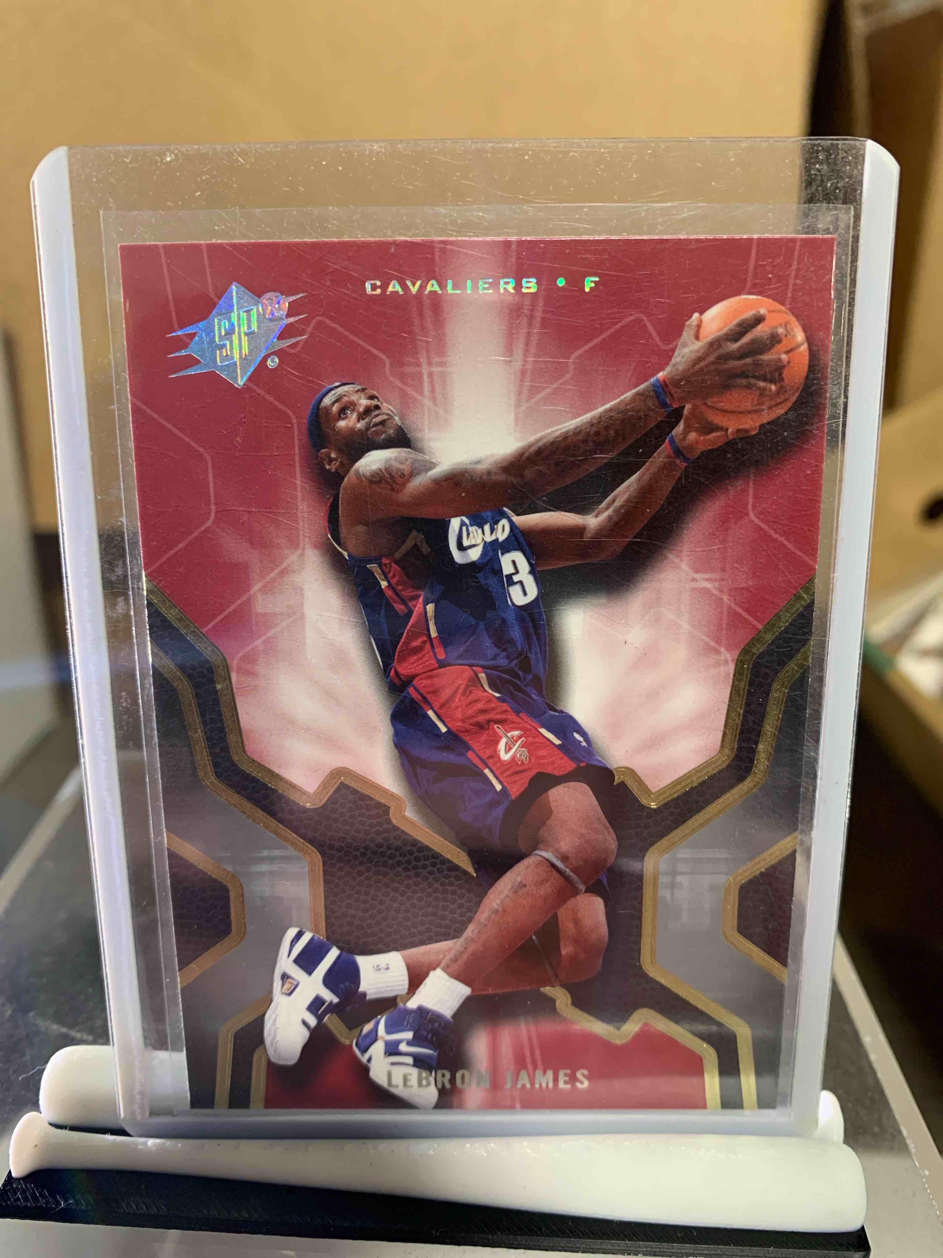 2007-08 SPX #7 LEBRON JAMES CLEVELAND CAVALIERS 4081