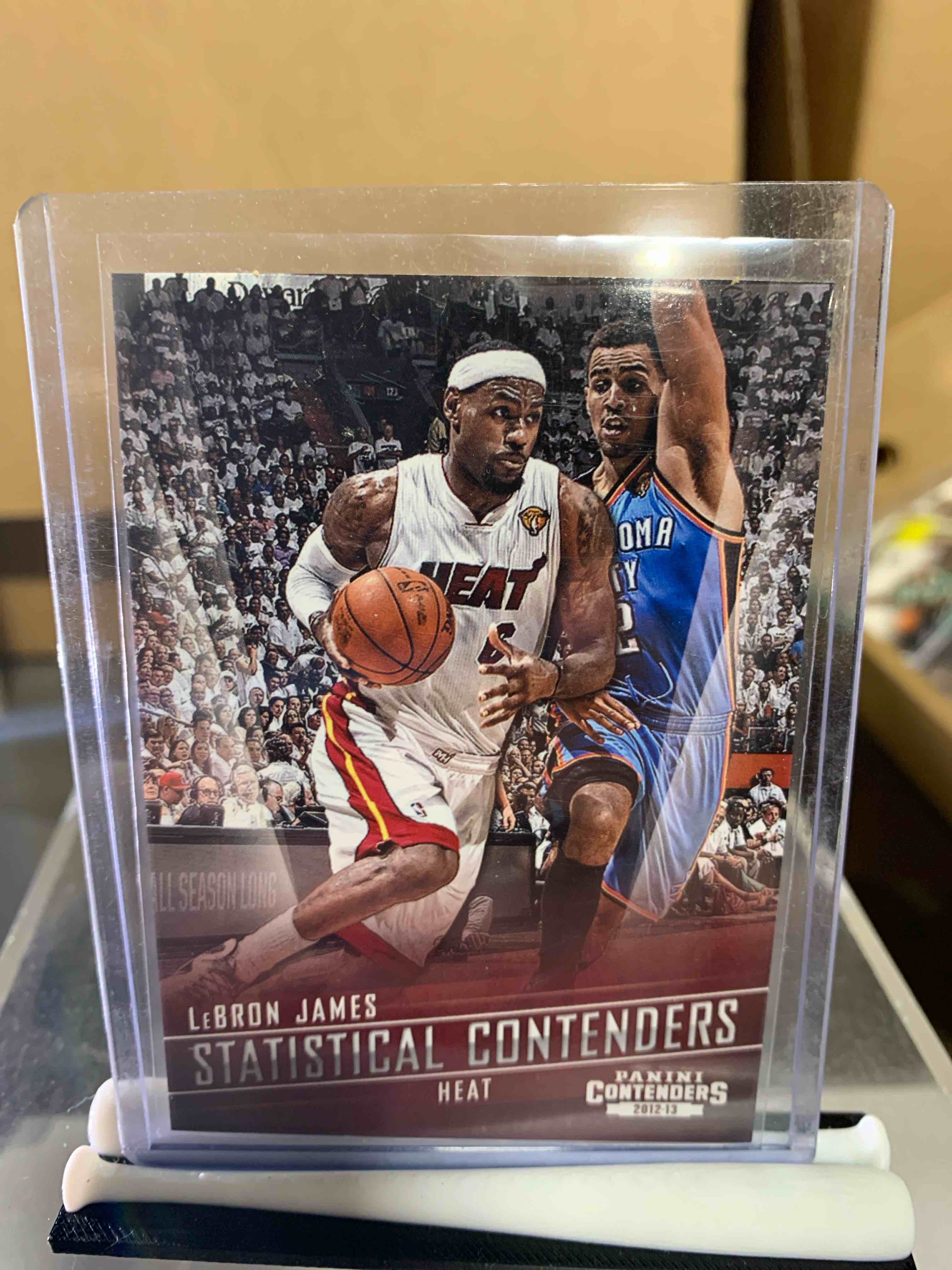 2012-13 Panini Contenders Statistical Contenders #1 LeBron James