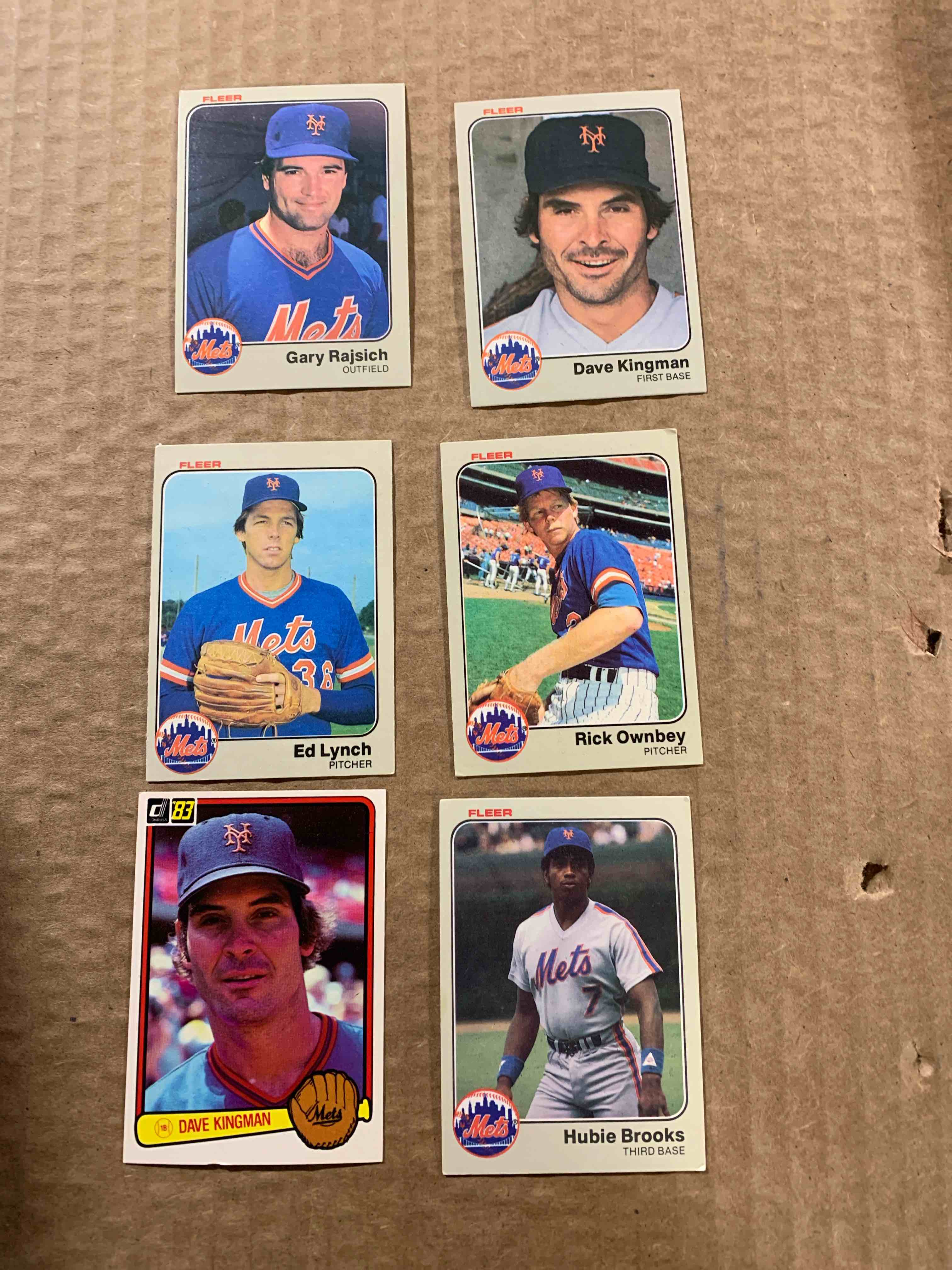 1982-1983 Fleer Baseball Card Lot
