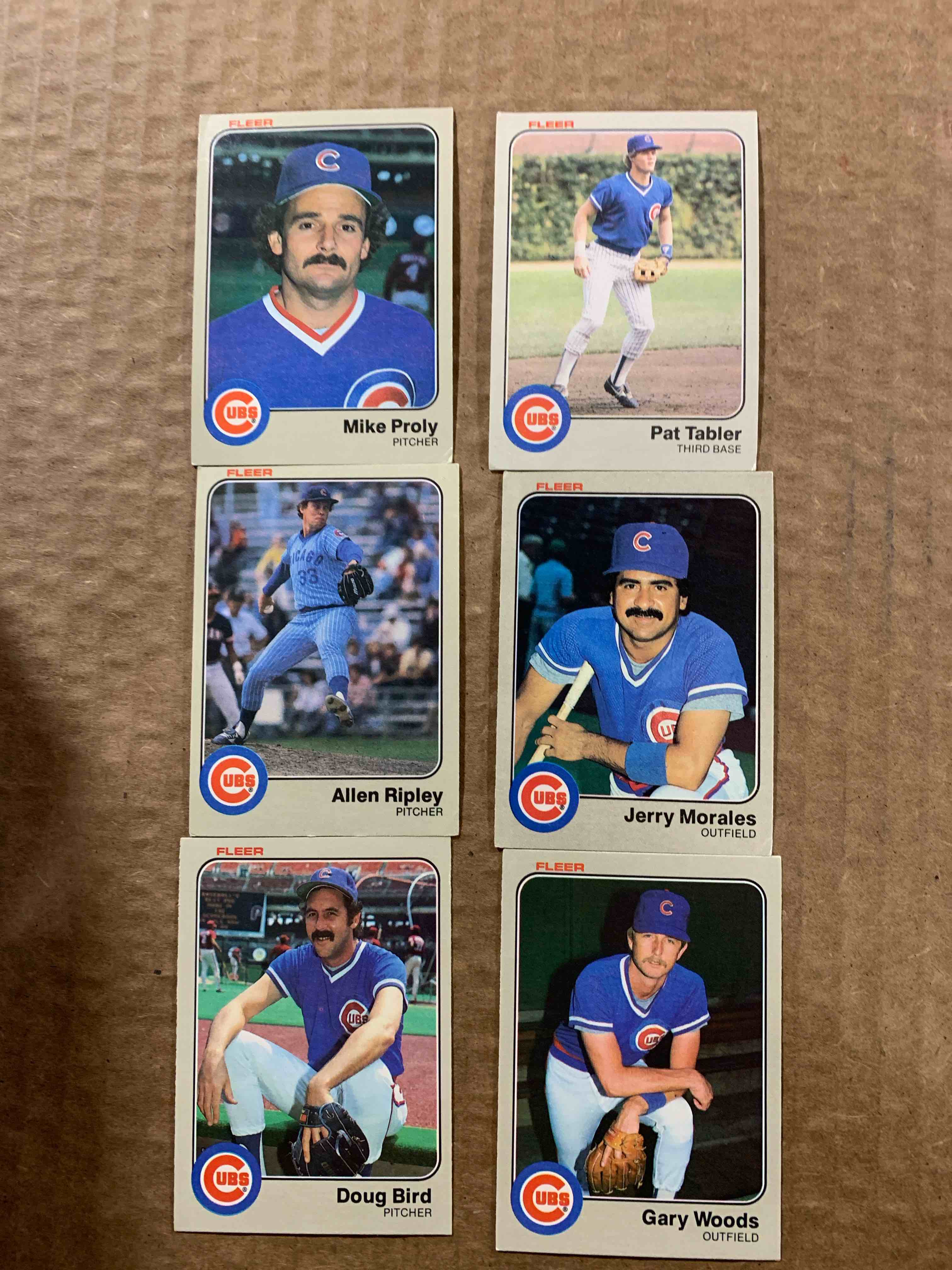 1982-1983 Fleer Baseball Card Lot