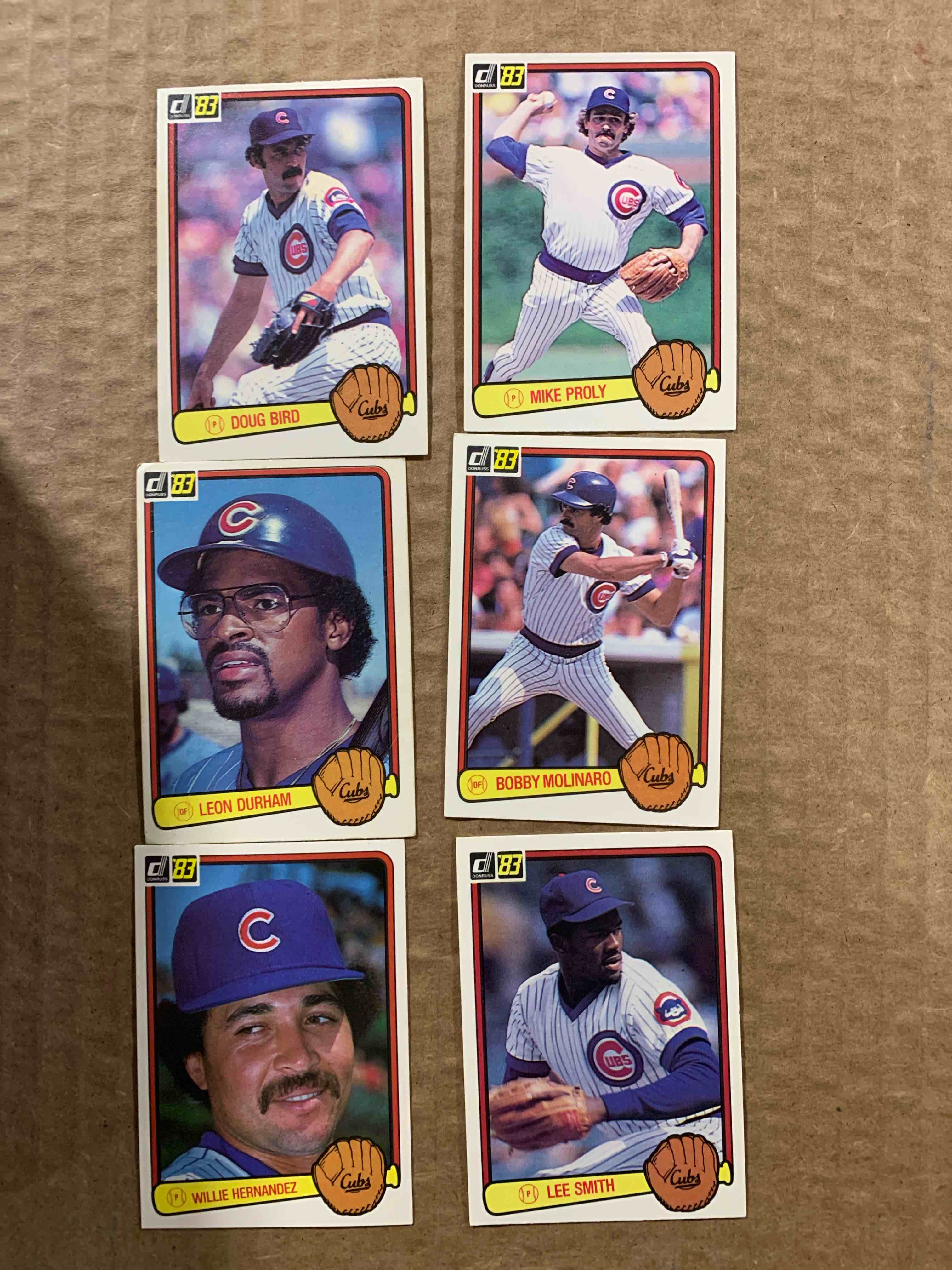 1982-1983 Fleer Baseball Card Lot