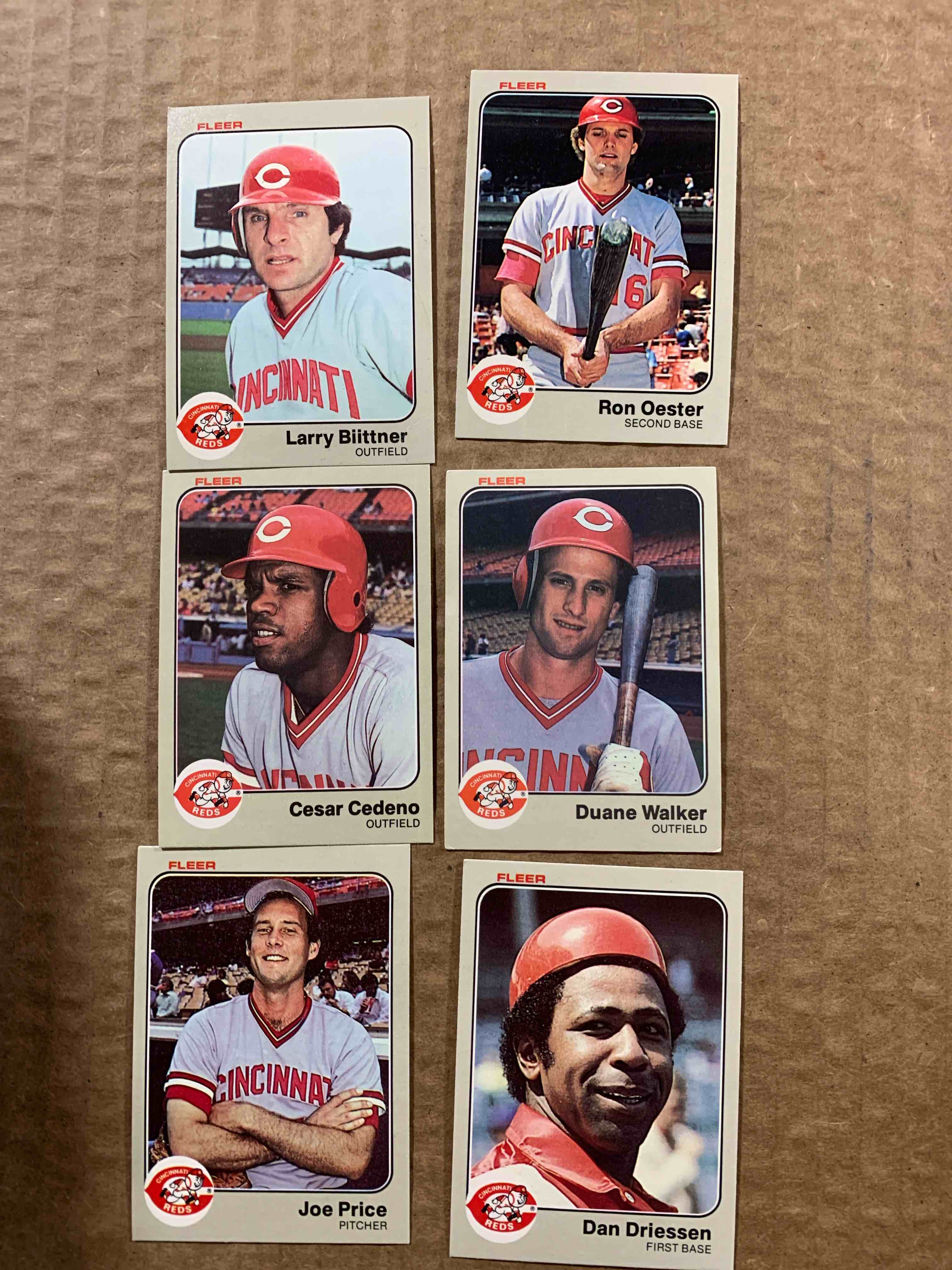 1982-1983 Fleer Baseball Card Lot