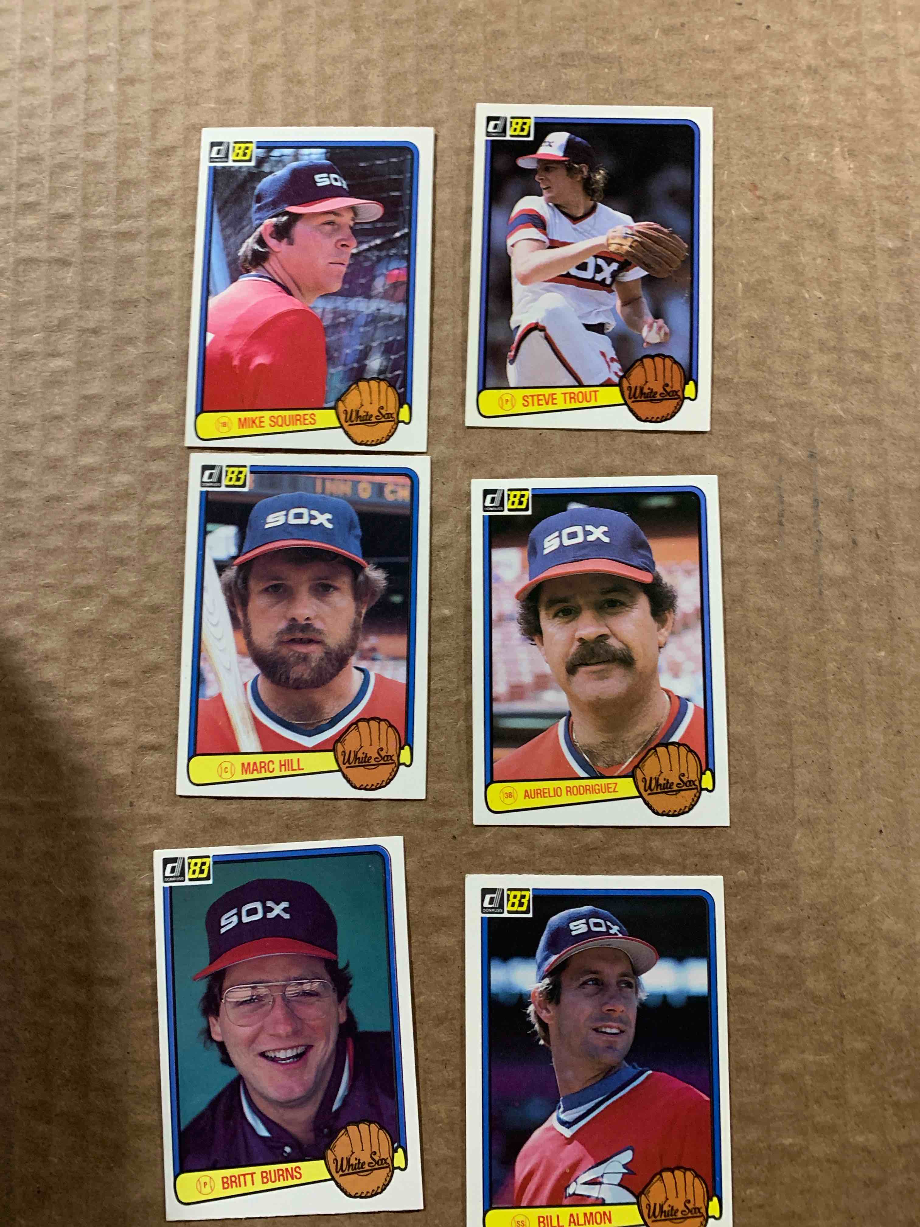 1982-1983 Fleer Baseball Card Lot