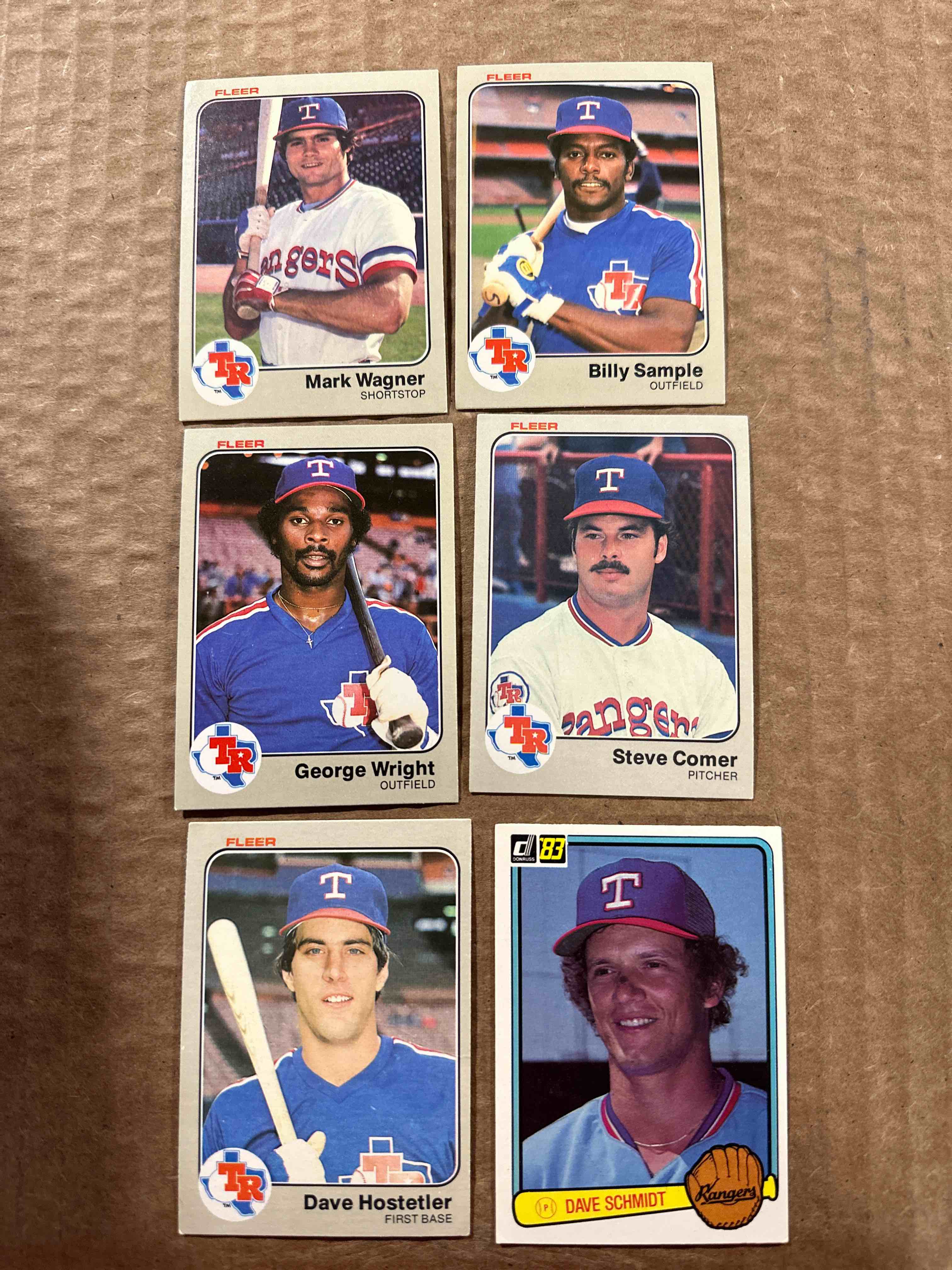 1982-1983 Card Lot