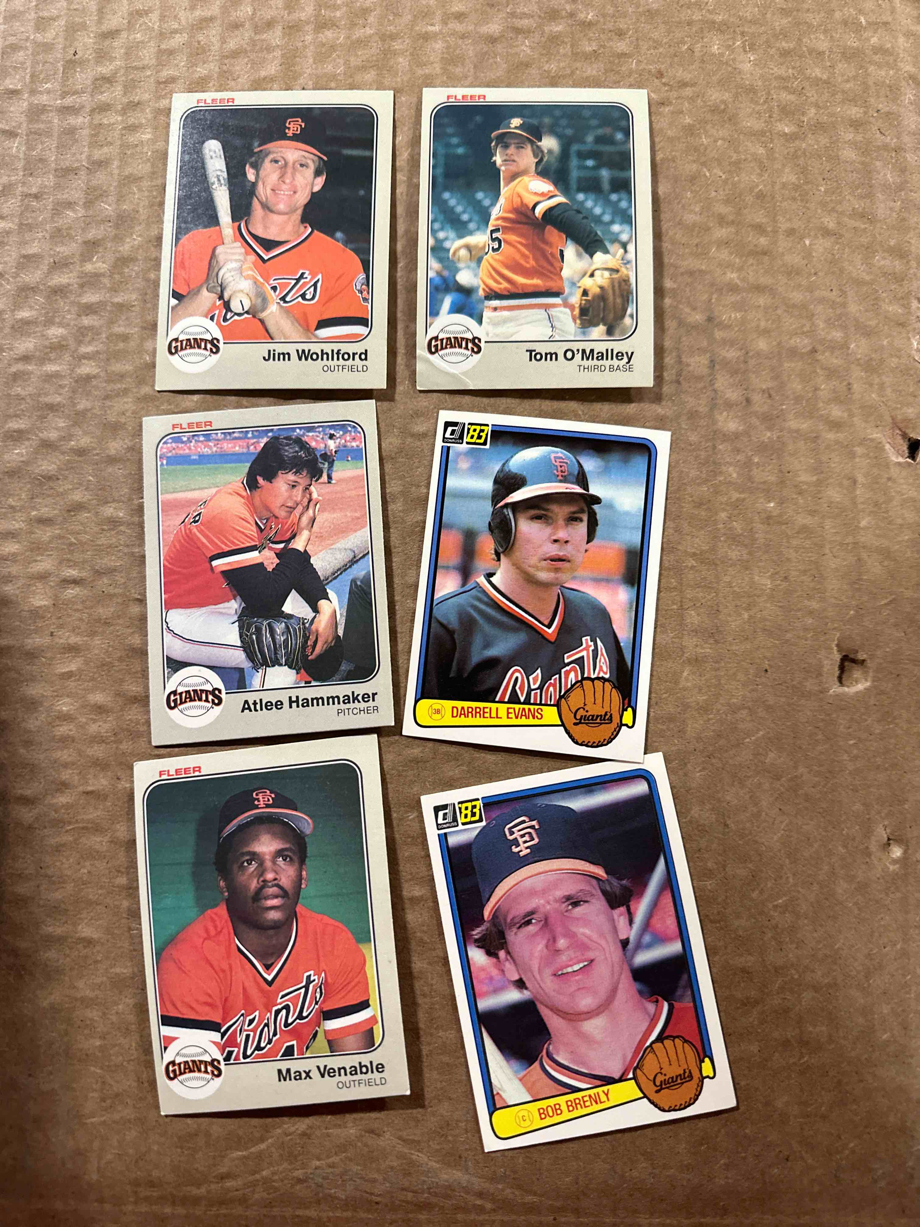 1982-1983 Card Lot