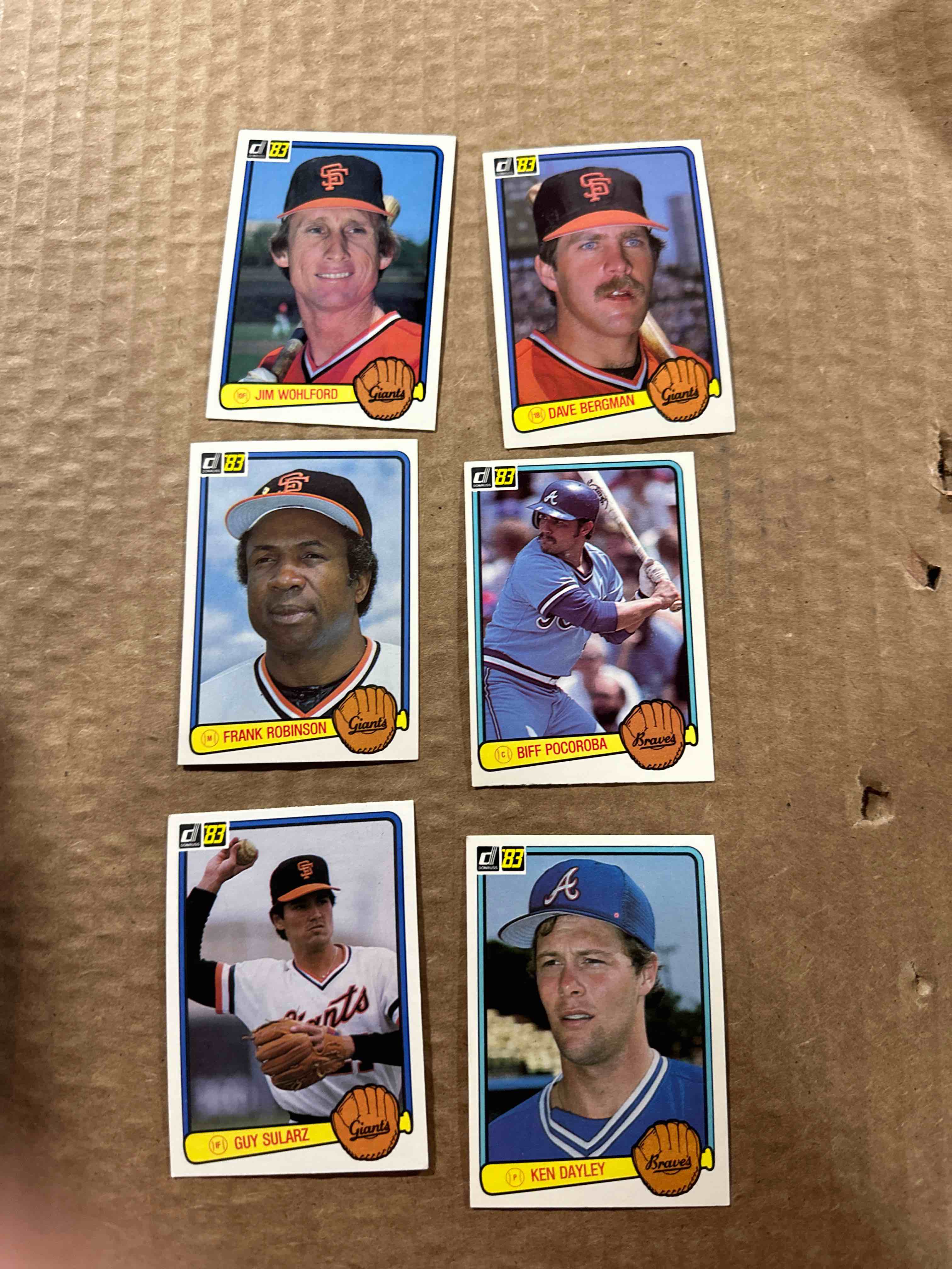 1982-1983 Card Lot