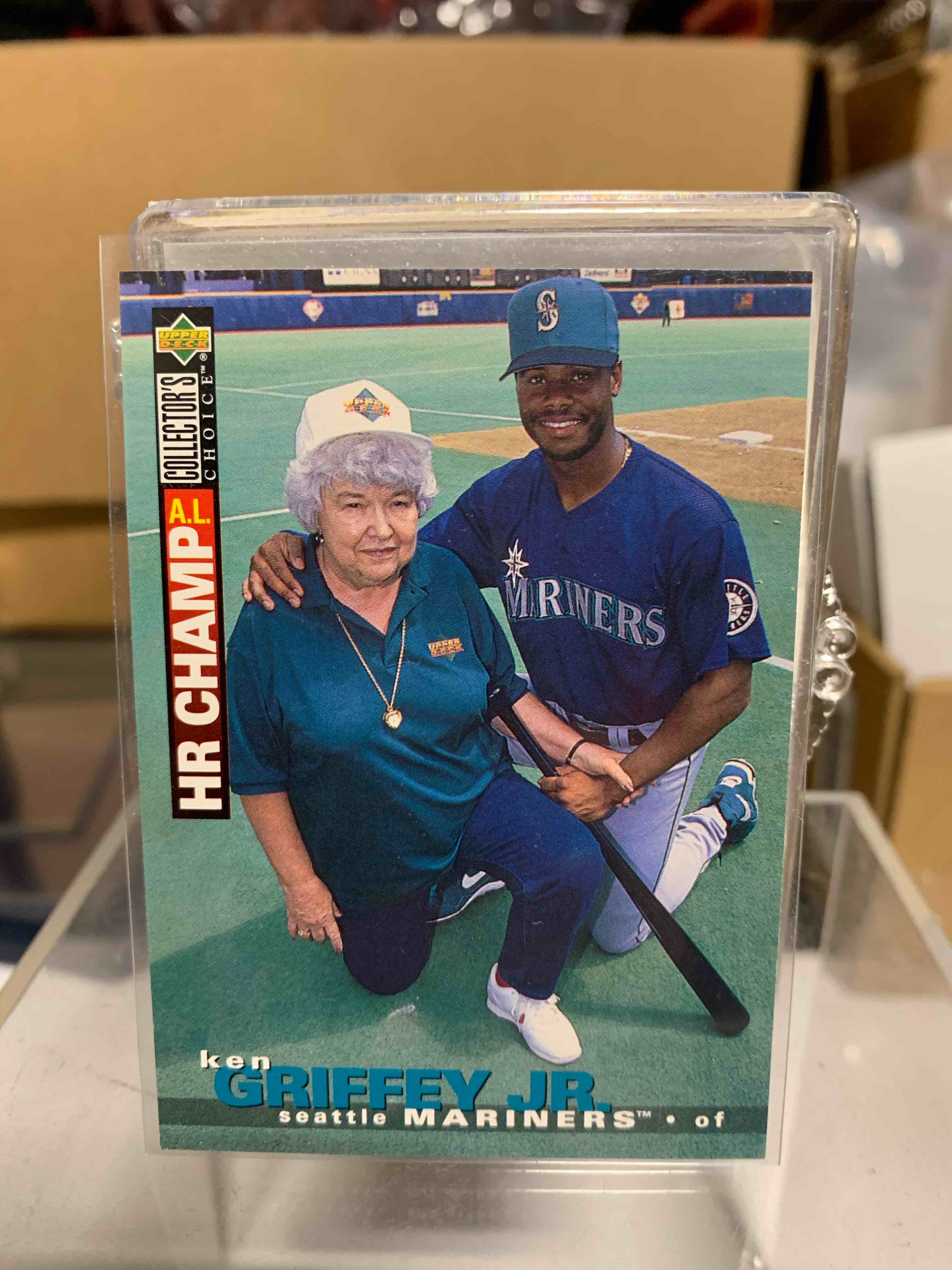 1995 Upper Deck Collector's Choice - League Leader Ken Griffey Jr #70