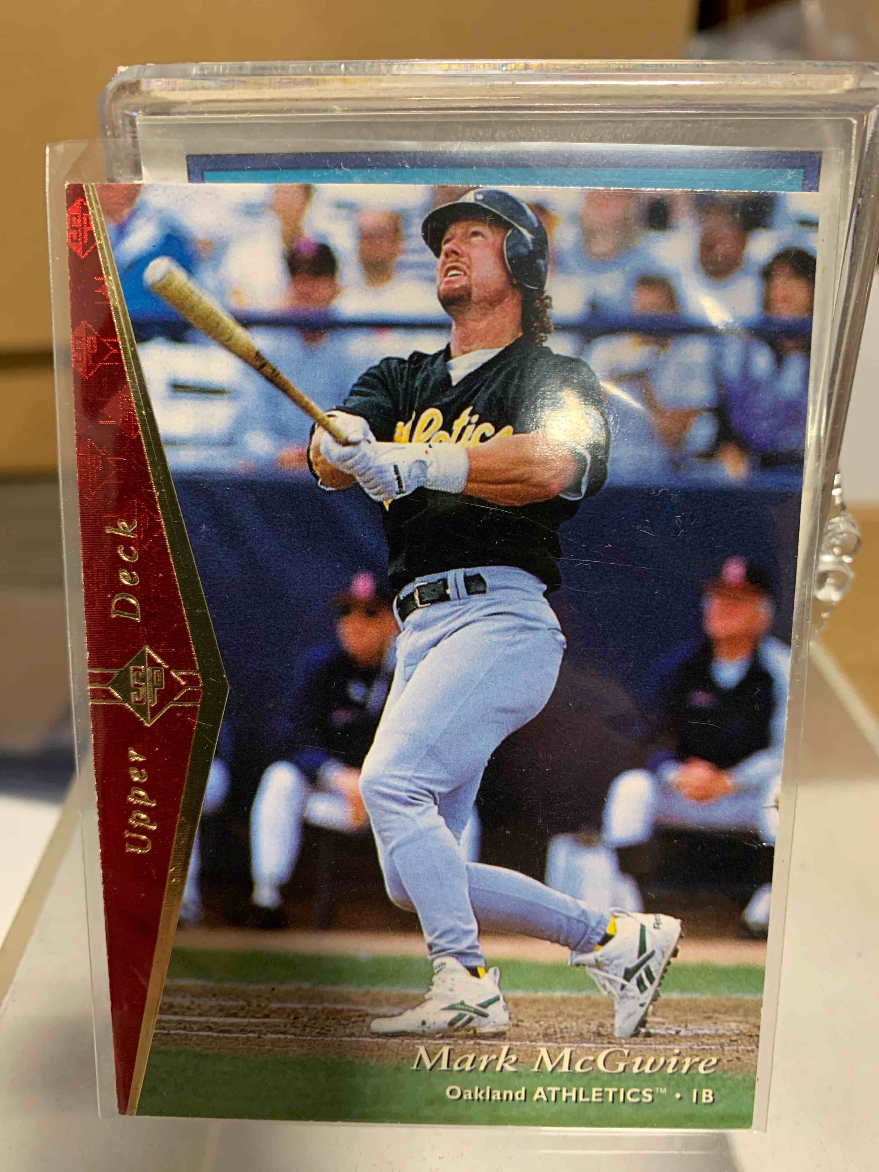 1995 SP #185 Mark McGwire Oakland Athletics