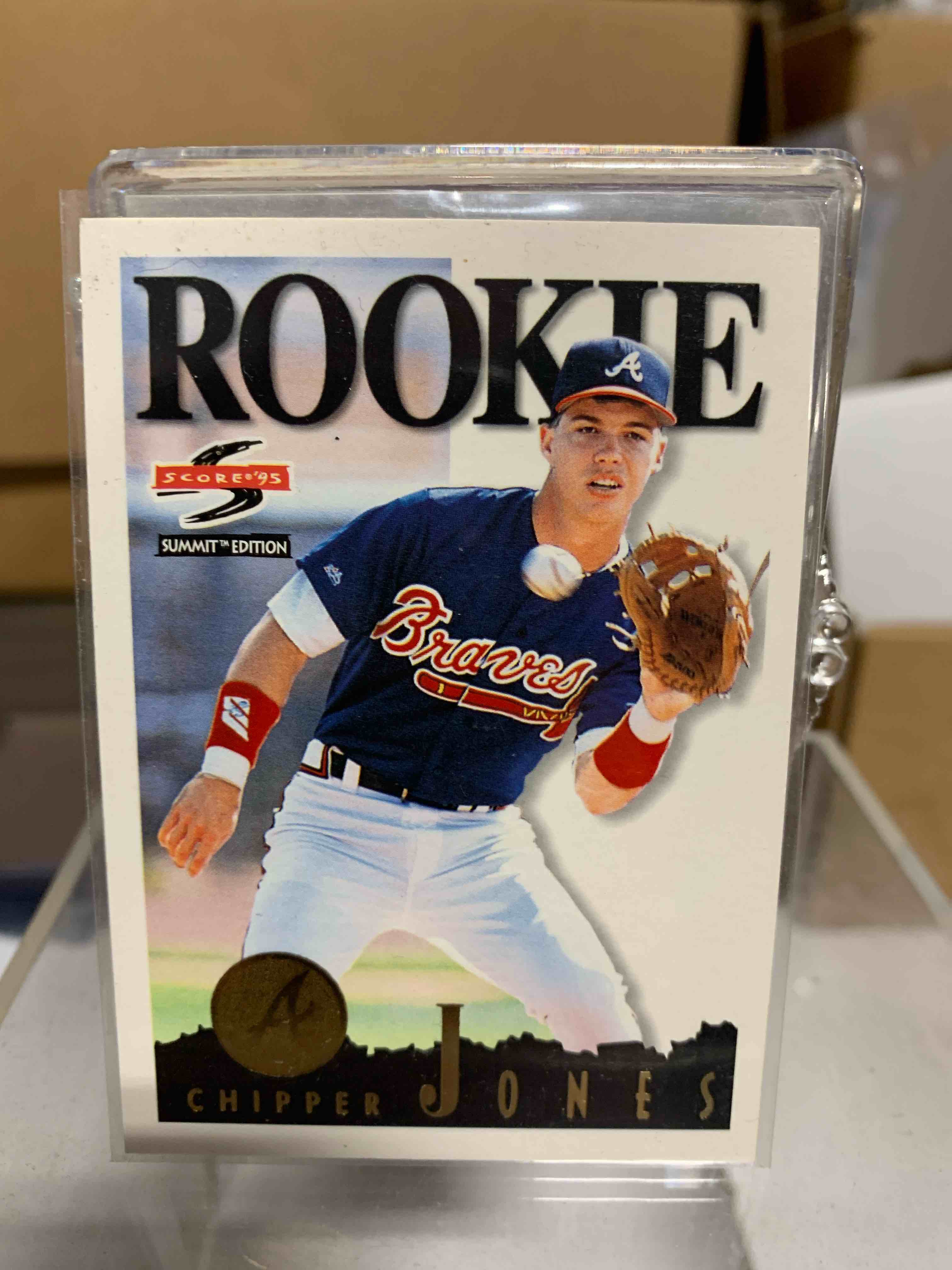 1995 Score Summit #115 Chipper Jones Rookie Atlanta Braves RC HOF MLB
