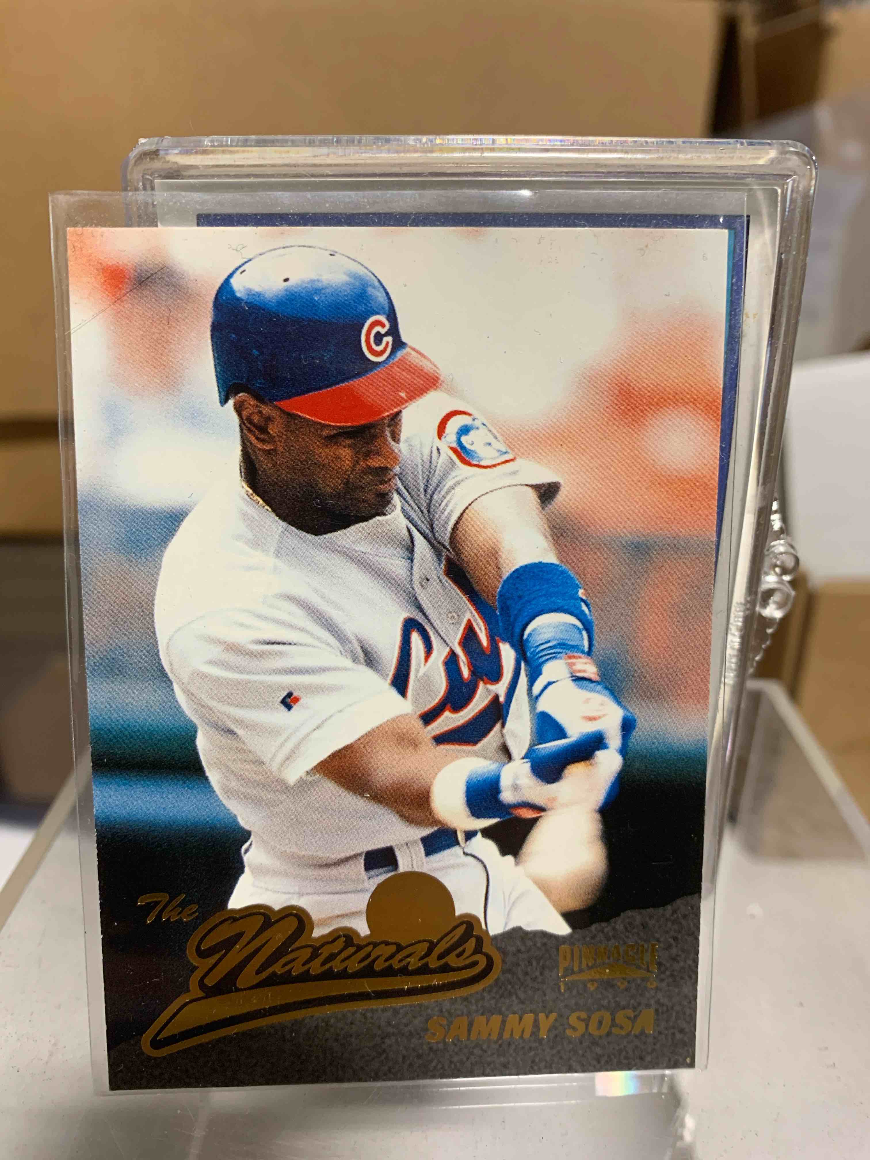 1996 Pinnacle Baseball THE NATURALS #140 Sammy Sosa