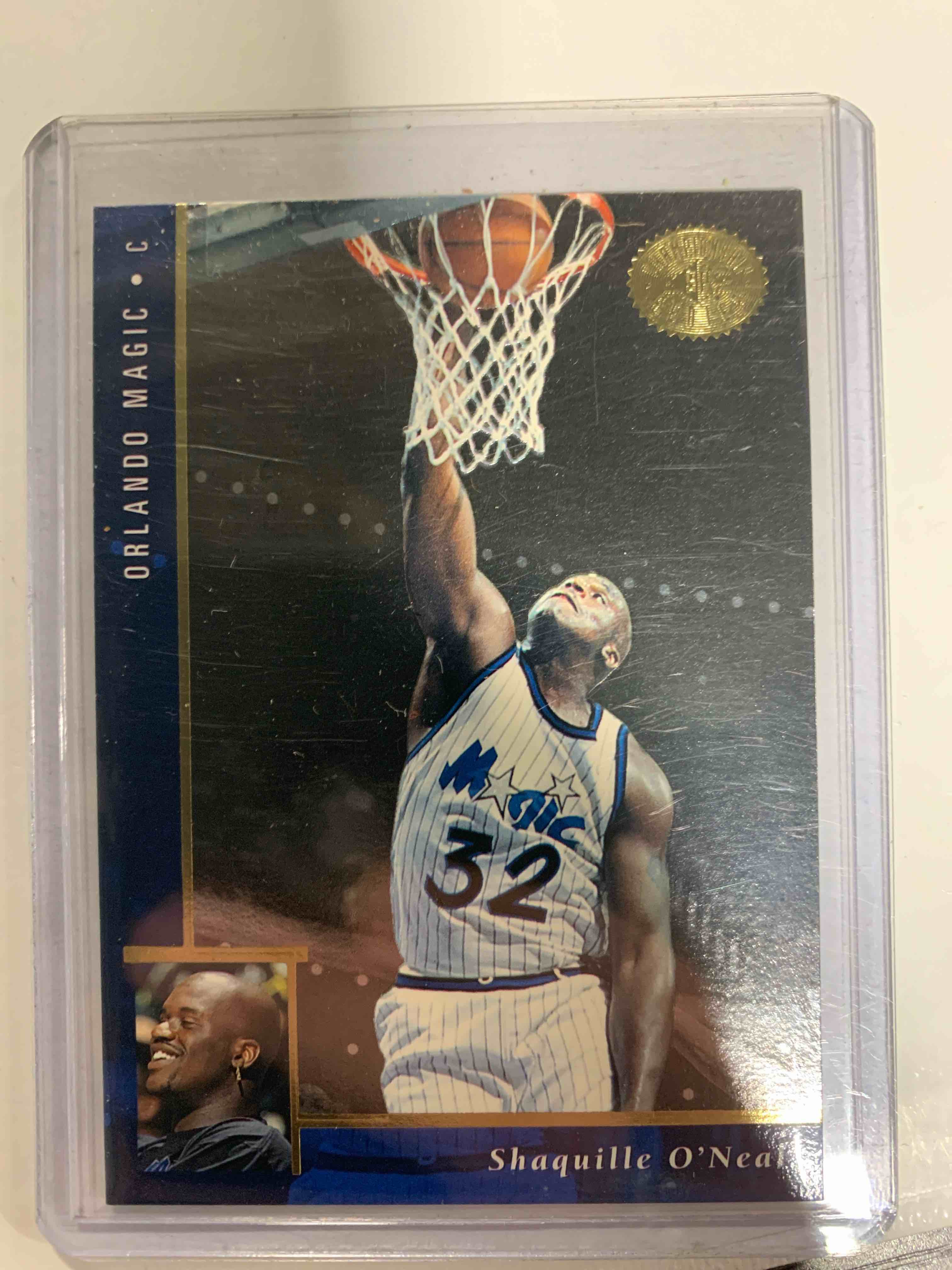 1995-96 Upper Deck SP Championship Series 76 Shaquille Shaq O'Neal Magic 