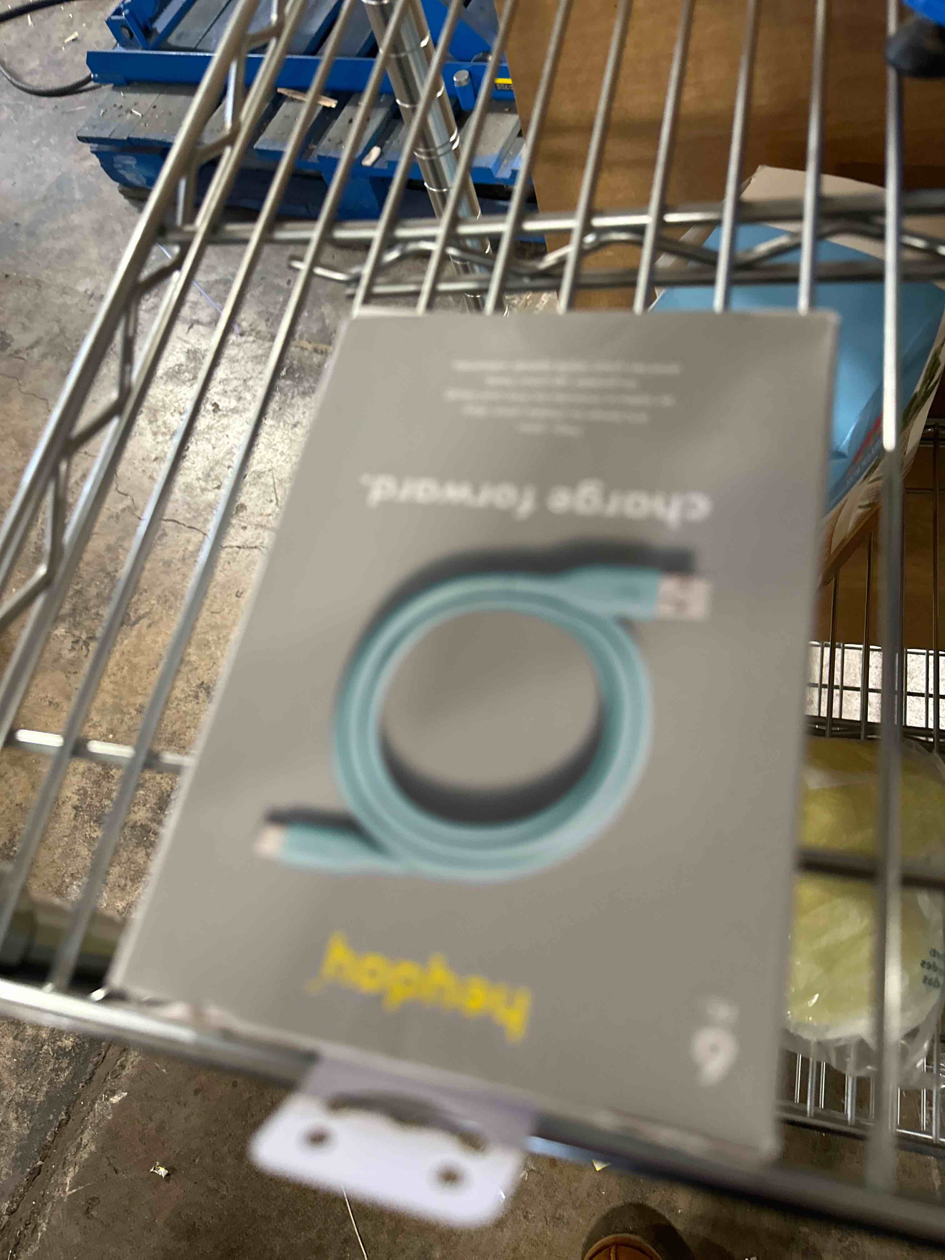 Condition photo showing New/Like New for 6' A+C Silicone Cable - heyday™ Spring Teal Blue: USB-C Male-To-Male Charger