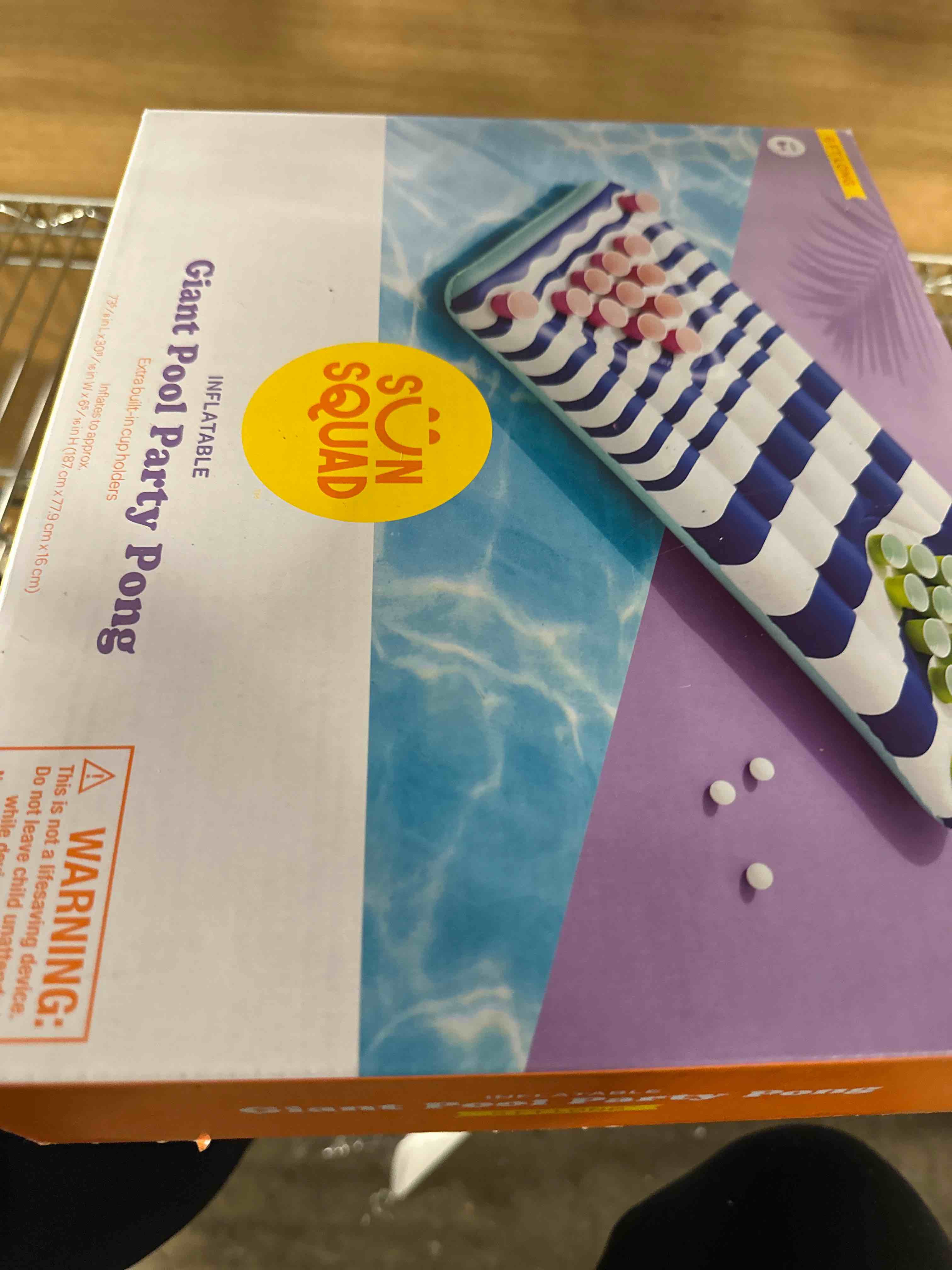 Condition photo showing New/Like New for Pool Pong Float - Sun Squad™: Pool Games & Toys for Kids