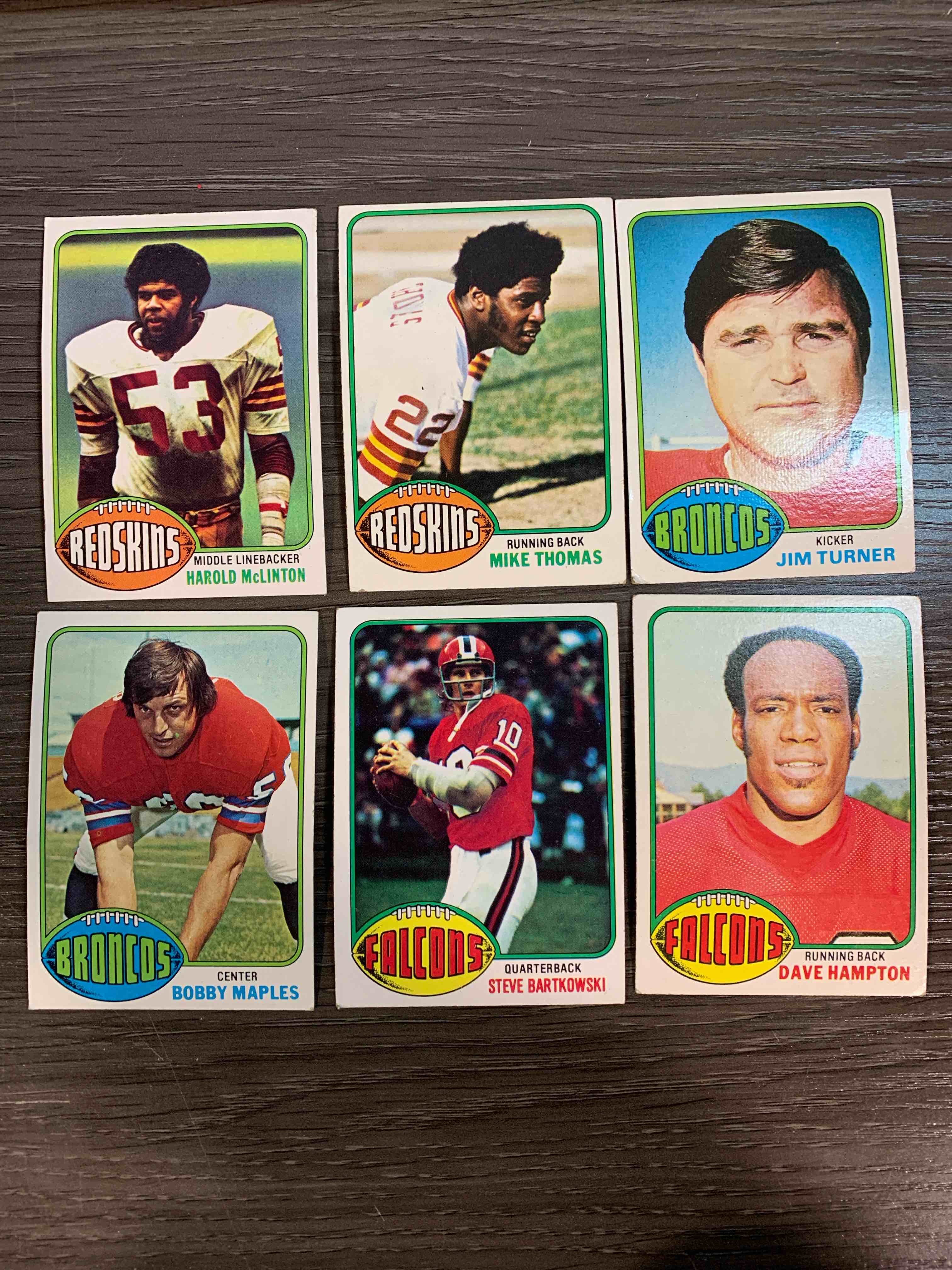 1976 Topps Football Card Lot 
