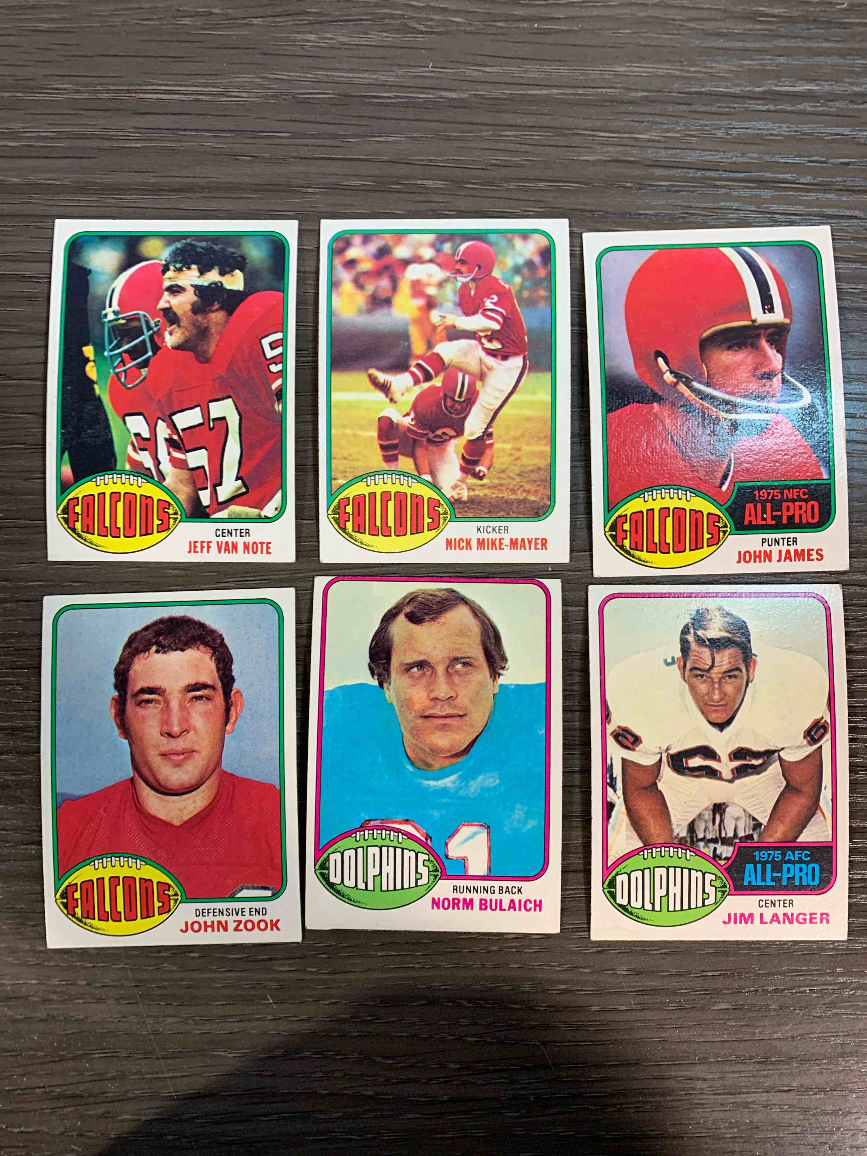 1976 Topps Football Card Lot 