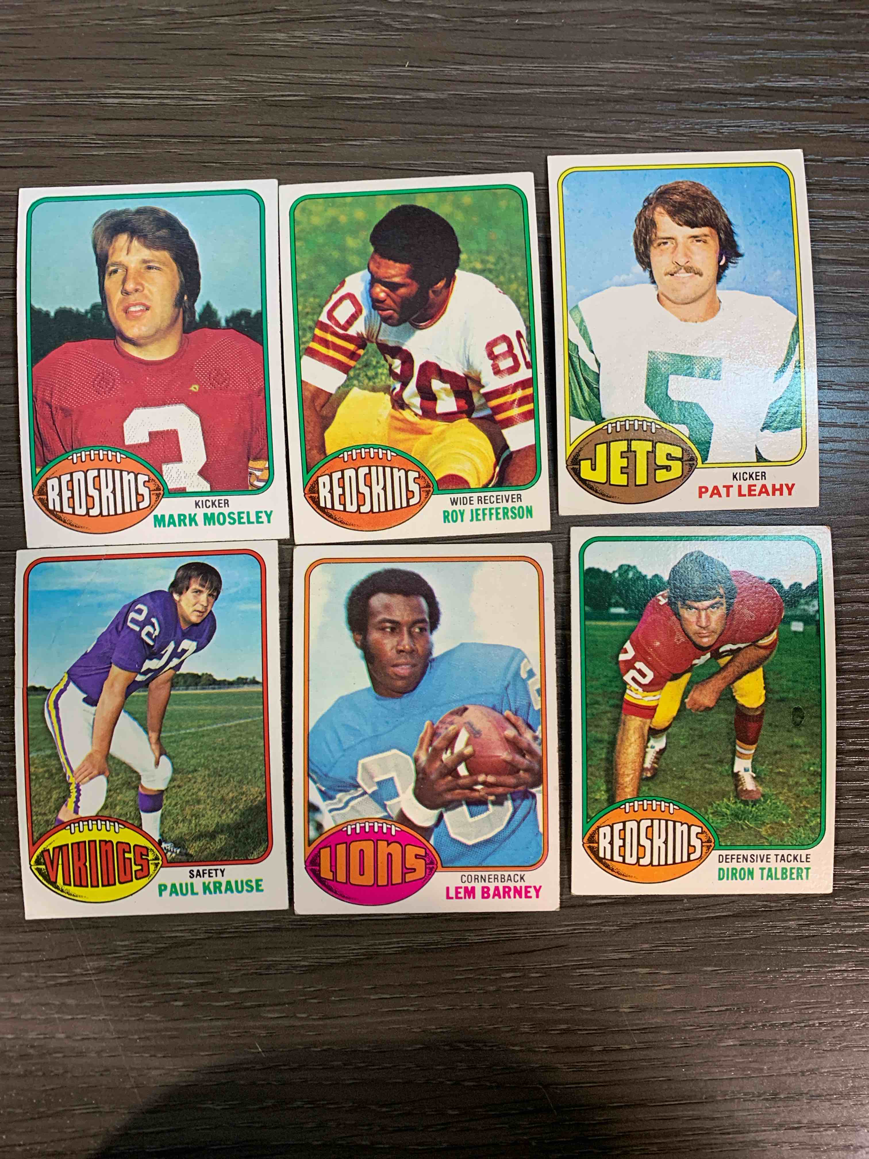 1976 Topps Football Card Lot 
