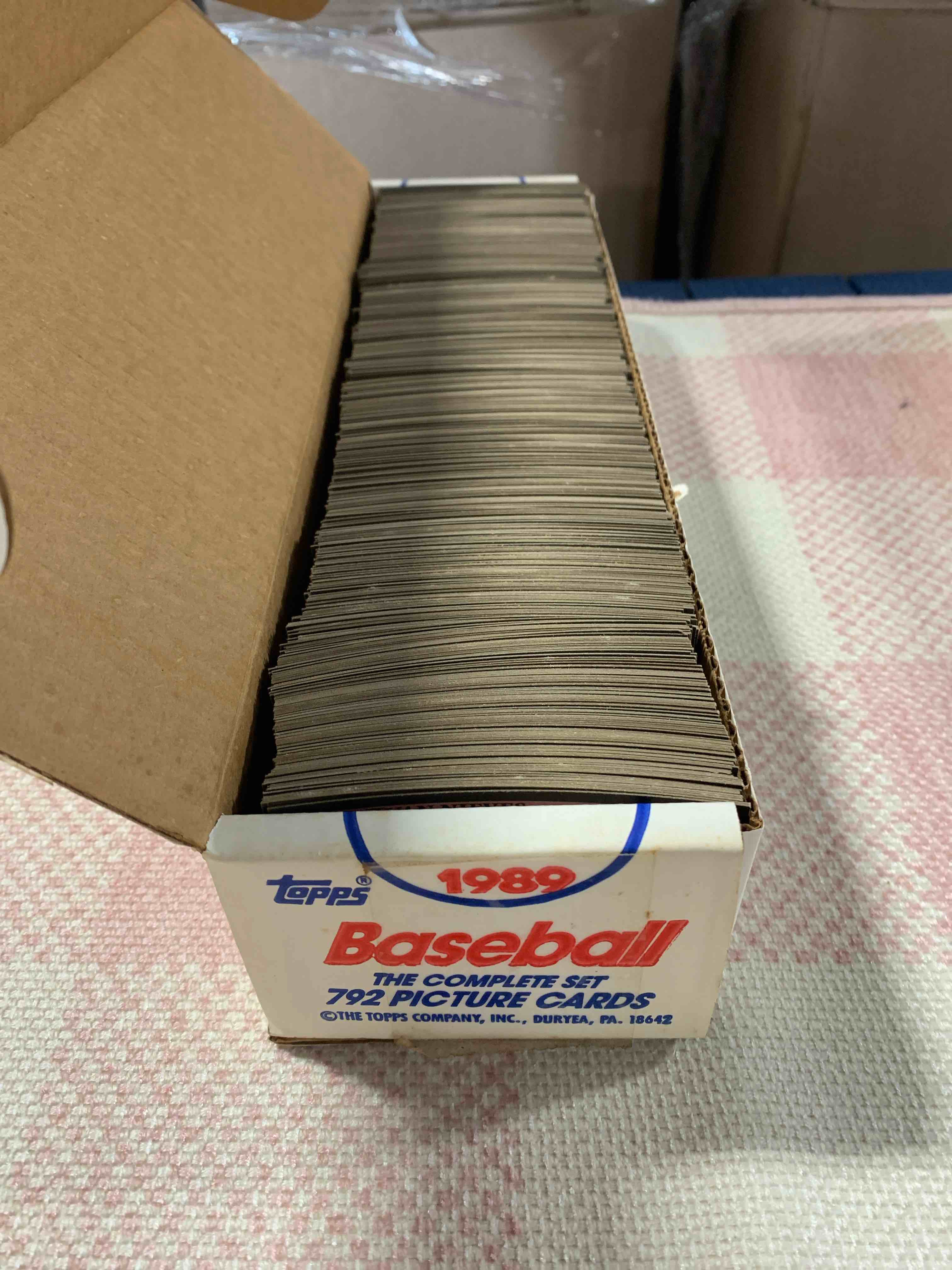 1989 topps baseball set 