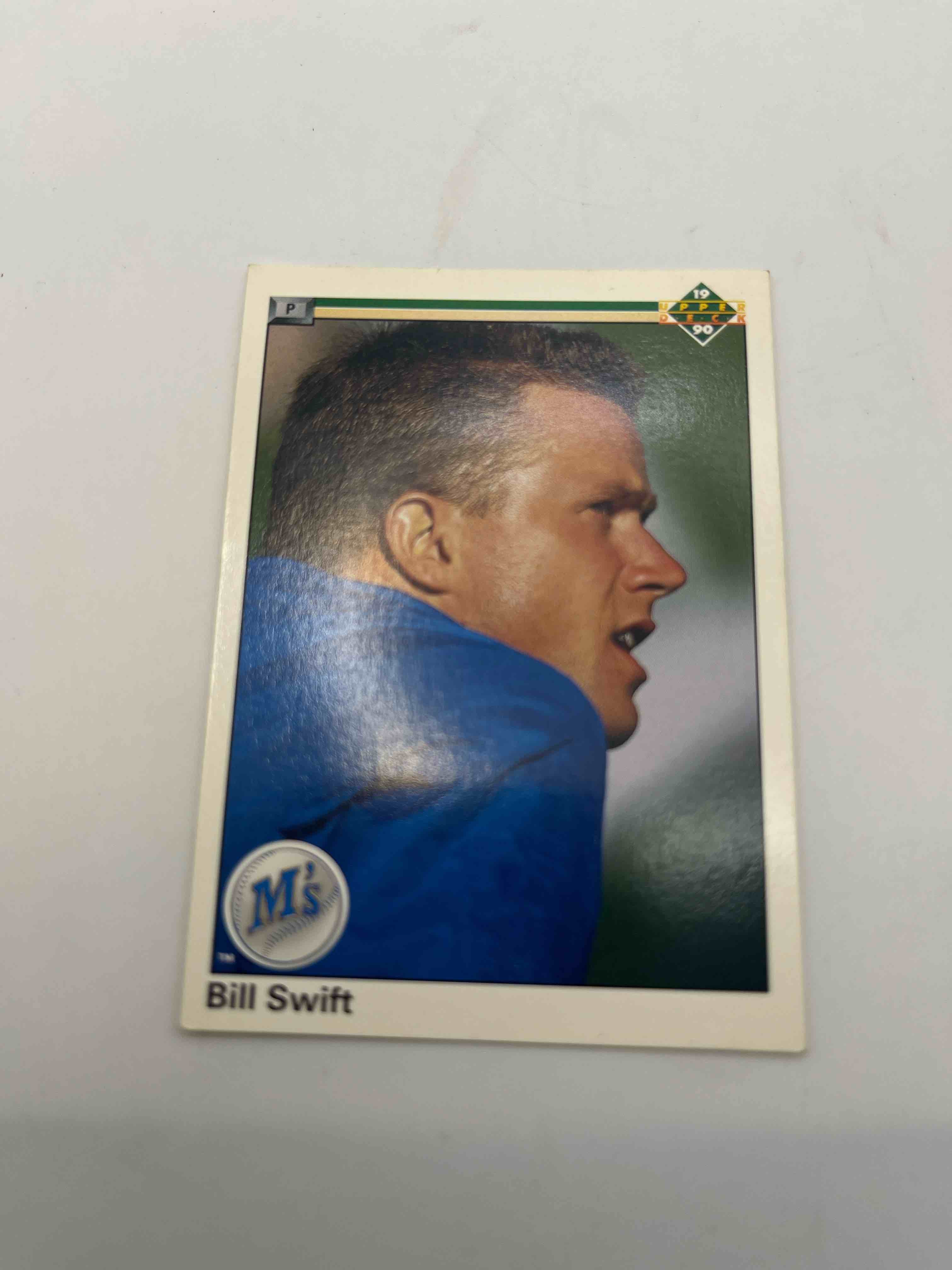 Bill Swift 1990 Upper Deck Series 1 #313 Seattle Mariners