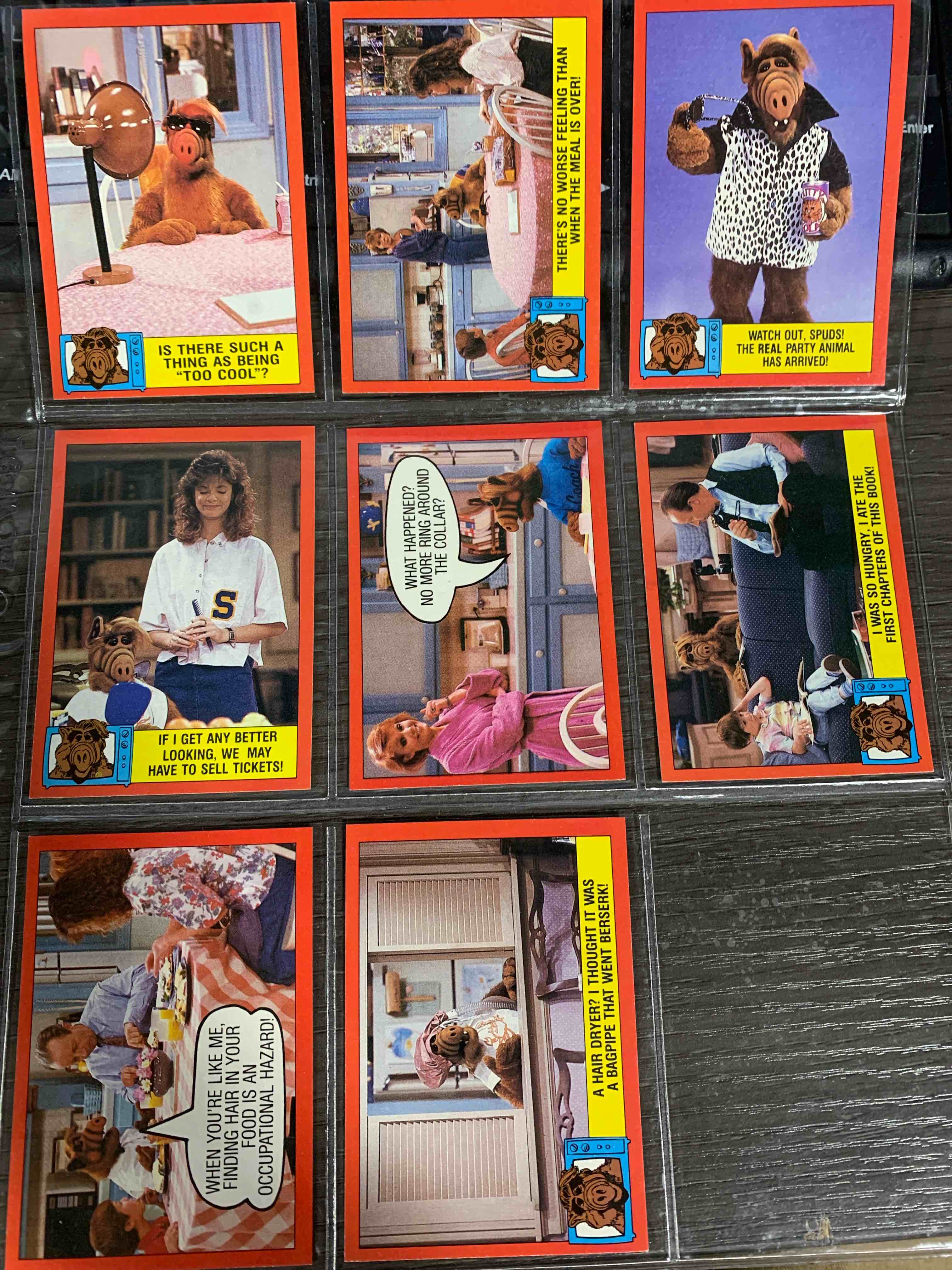 Topps 1988 Alf Cards