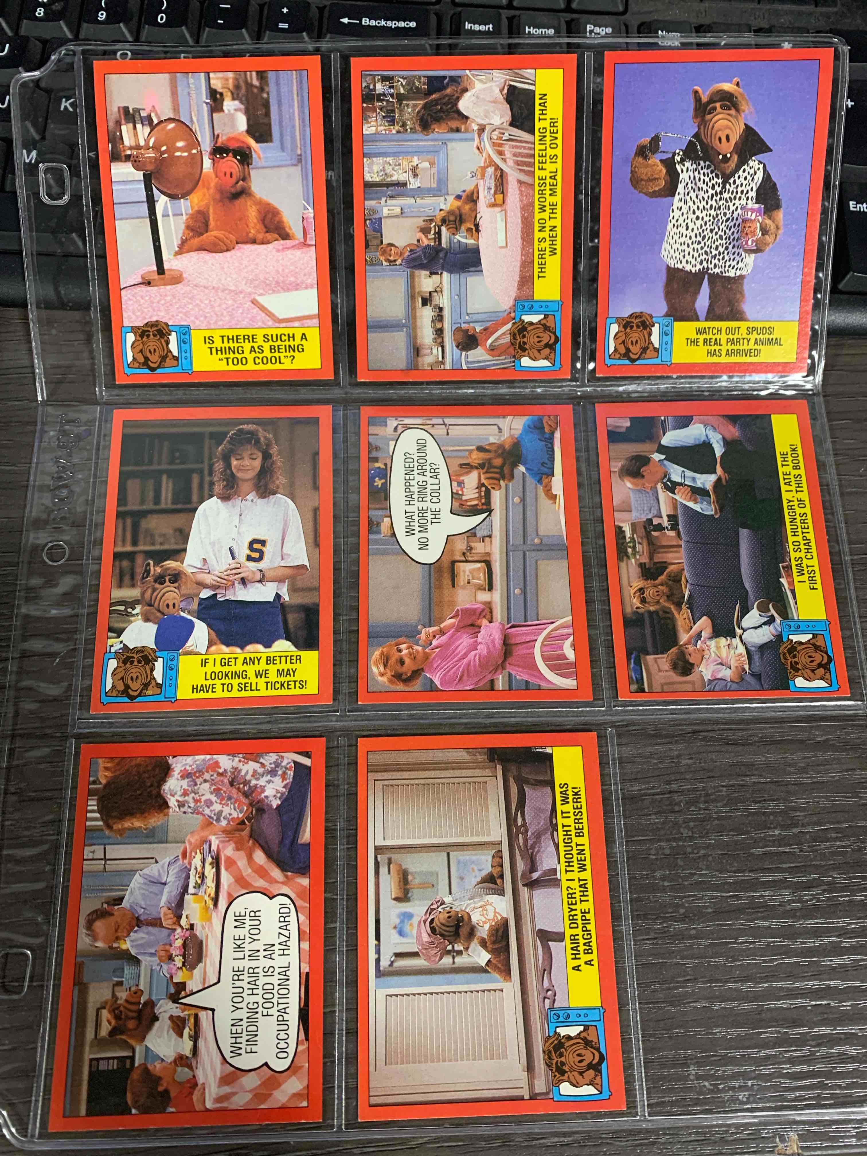 Topps 1988 Alf Cards