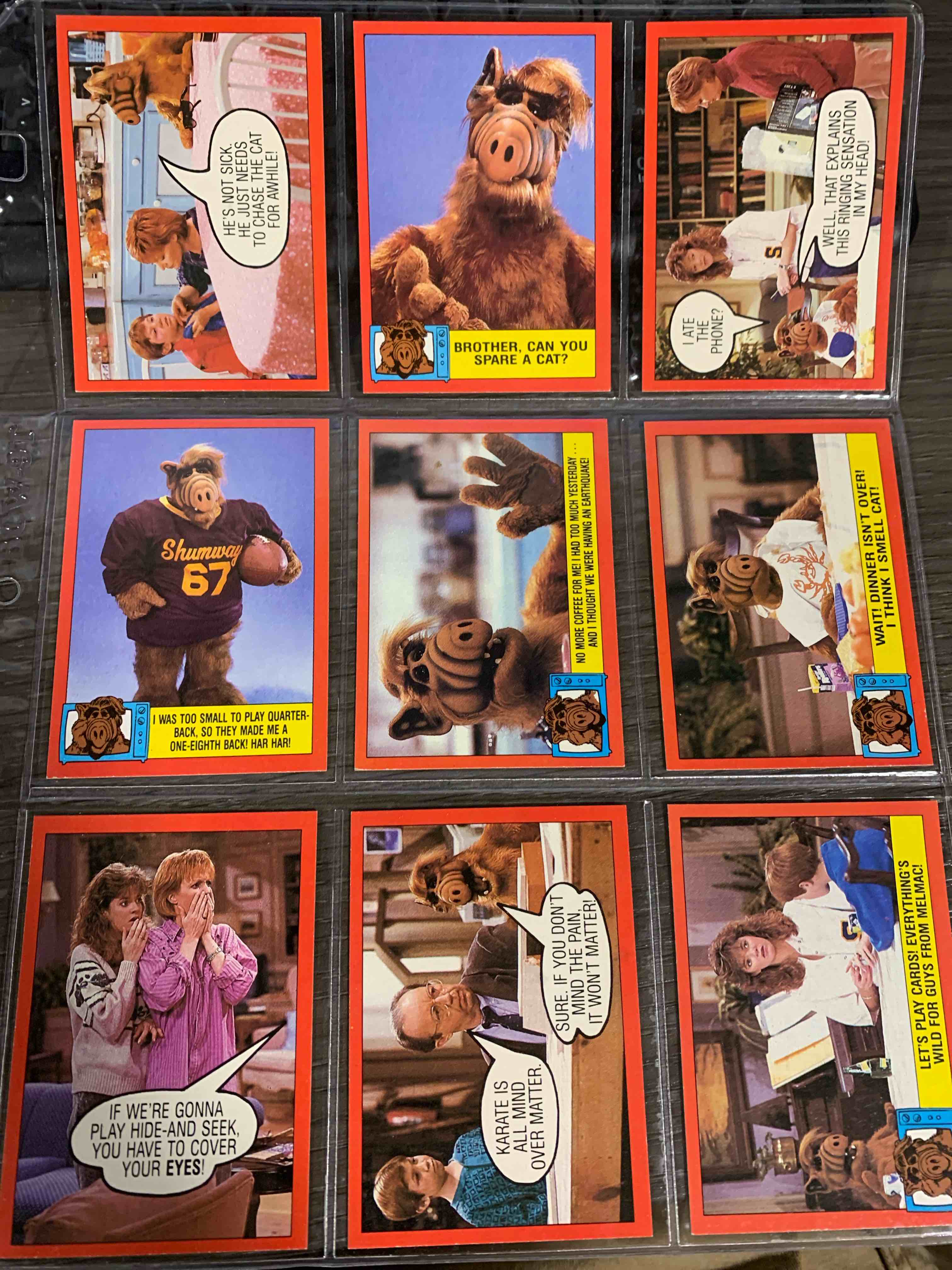 Topps 1988 Alf Cards