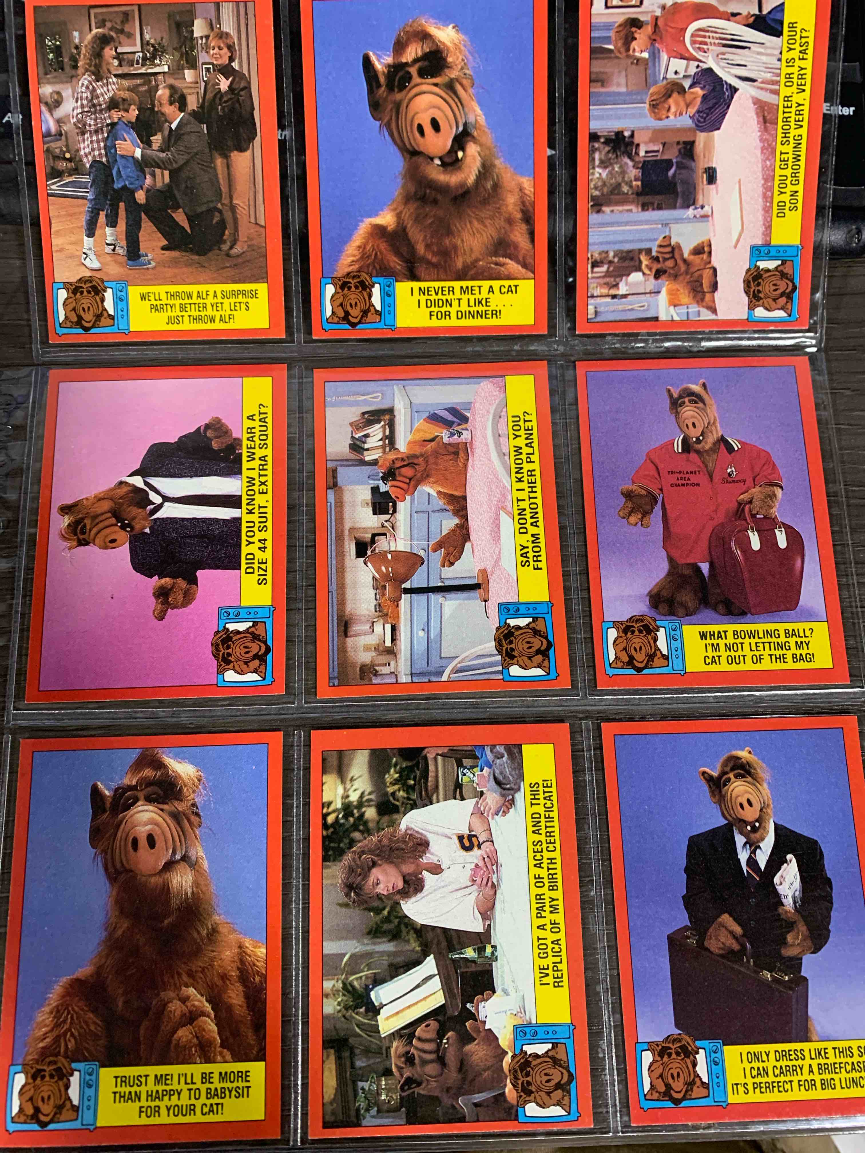 Topps 1988 Alf Cards