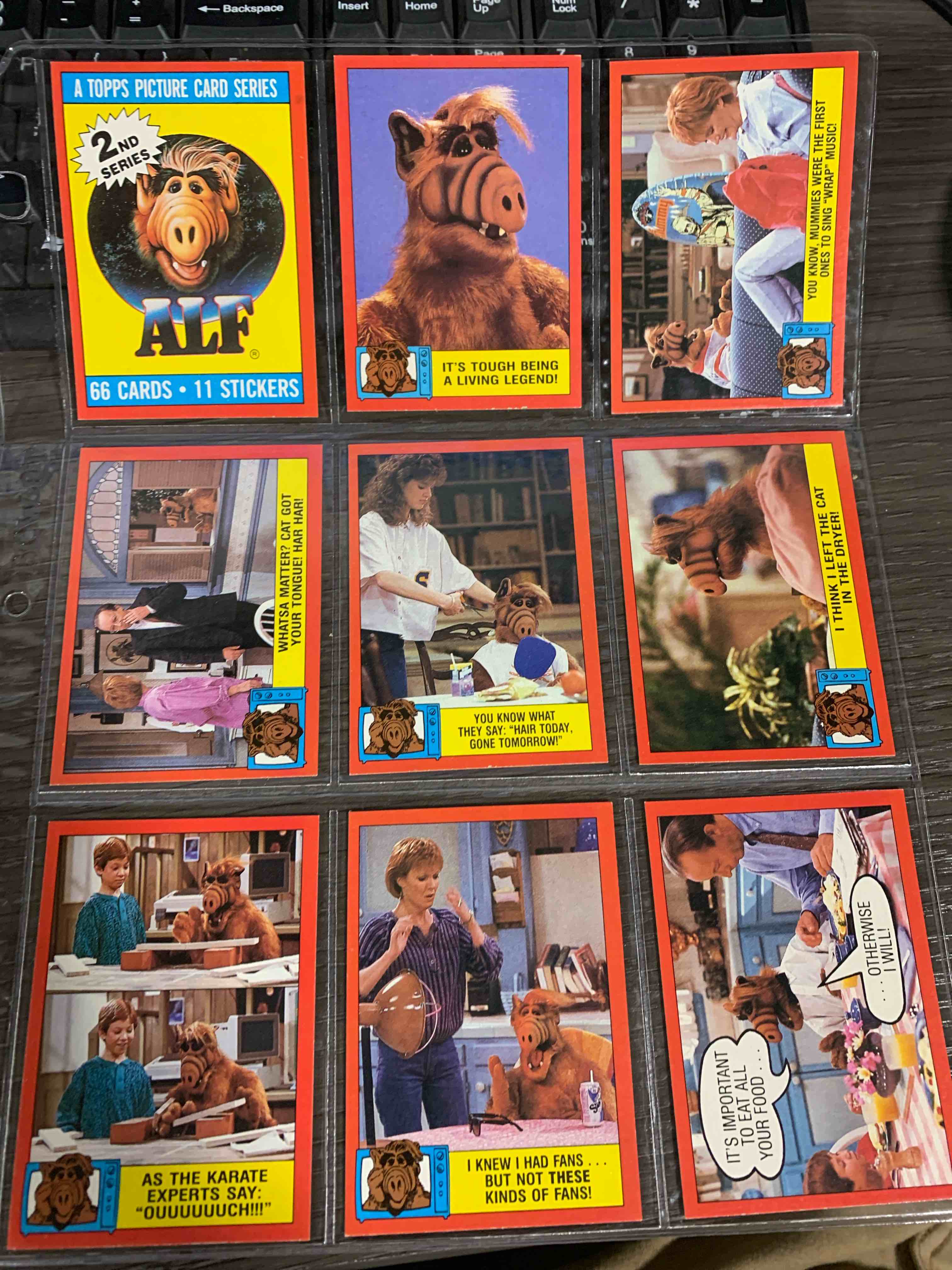 Topps 1988 Alf Cards