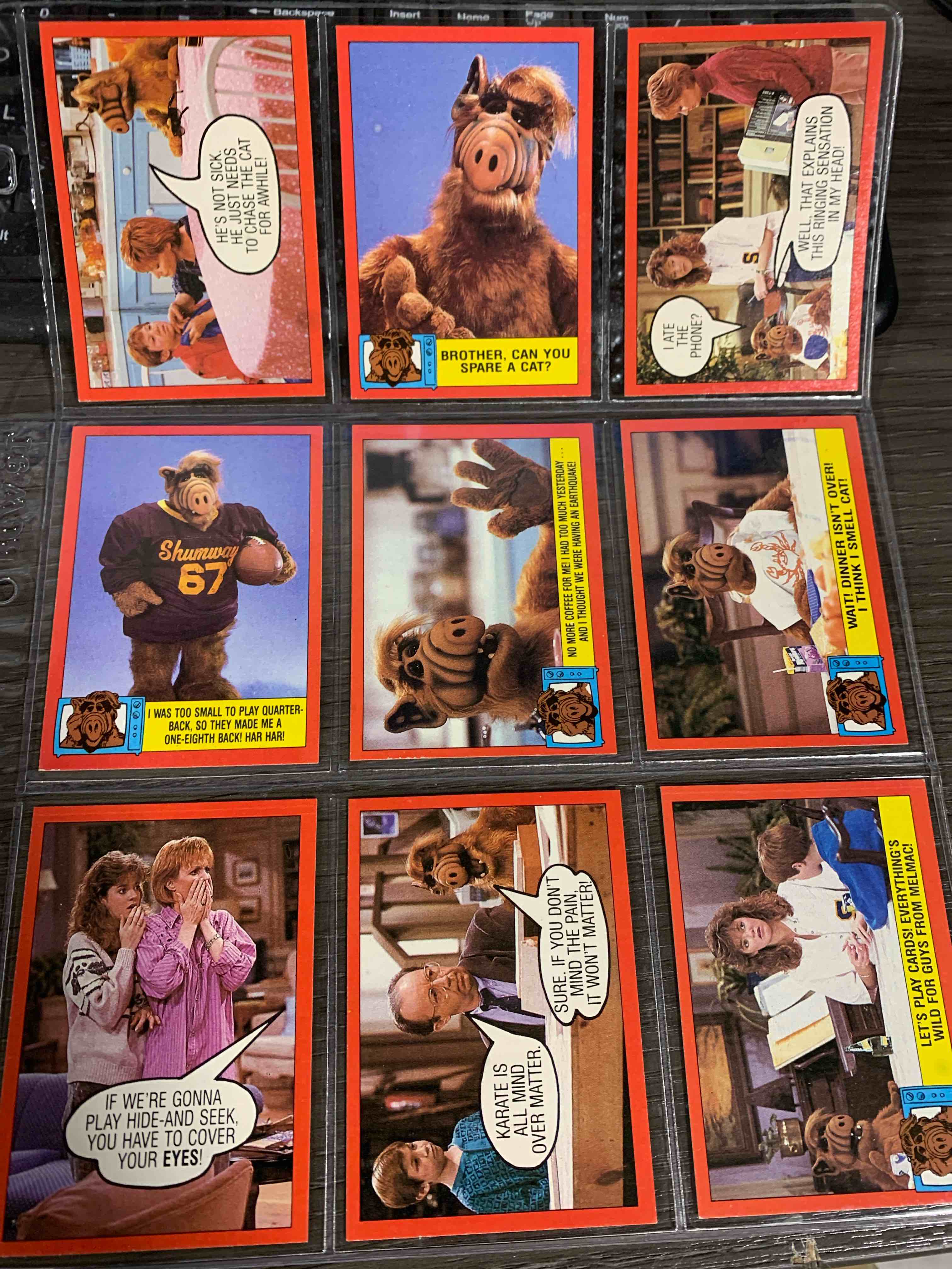 Topps 1988 Alf Cards