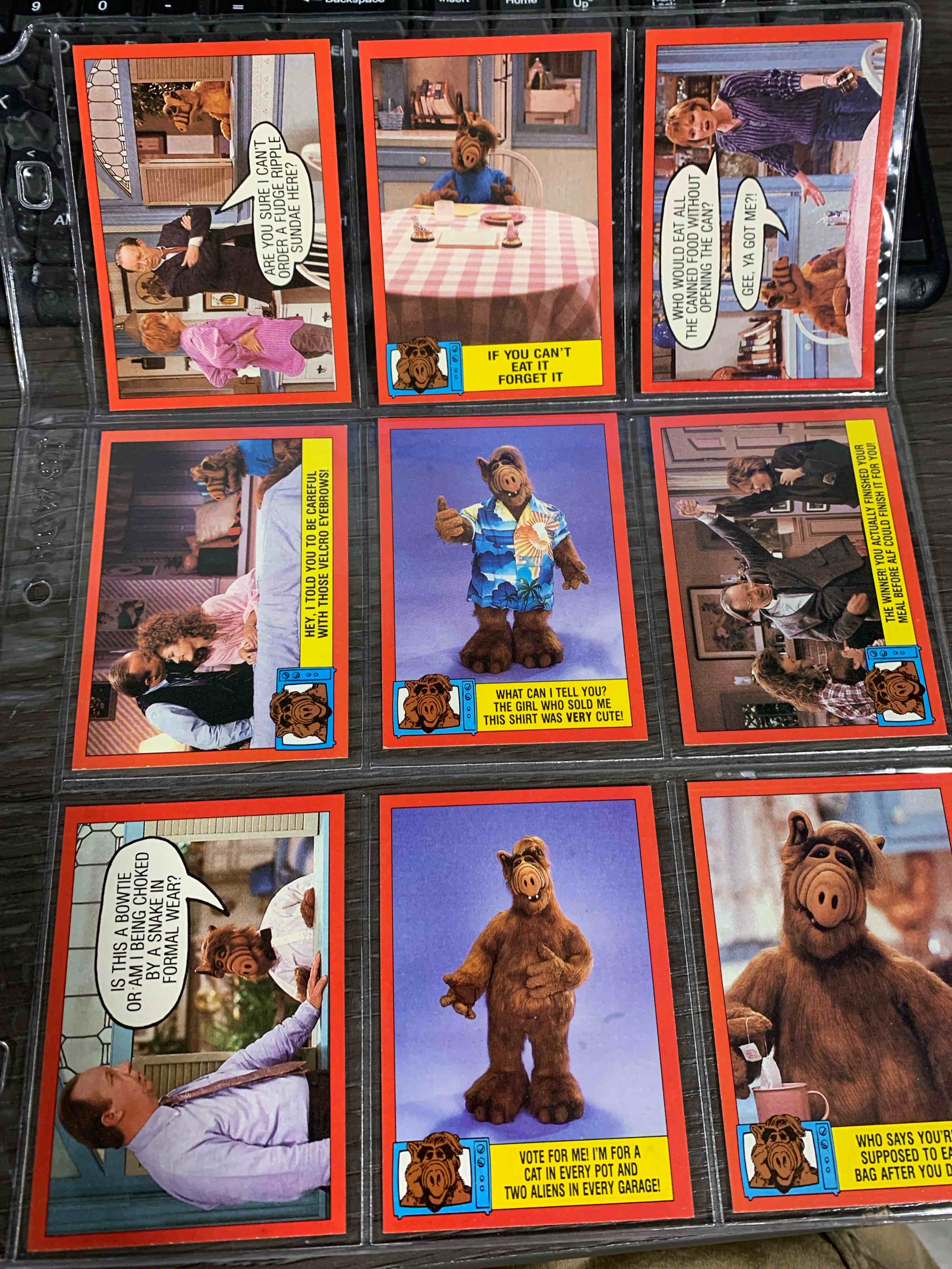 Topps 1988 Alf Cards