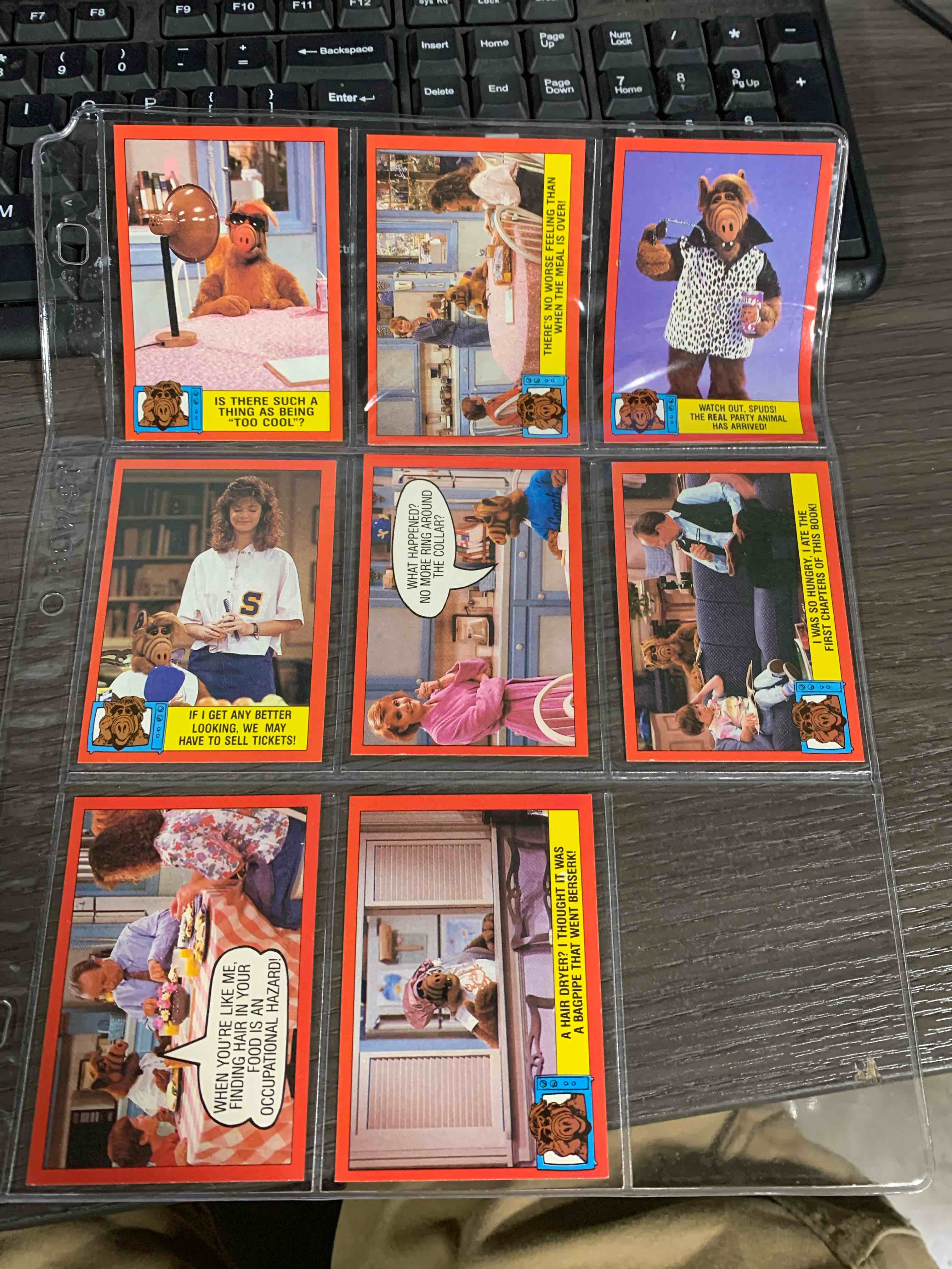 Topps 1988 Alf Cards
