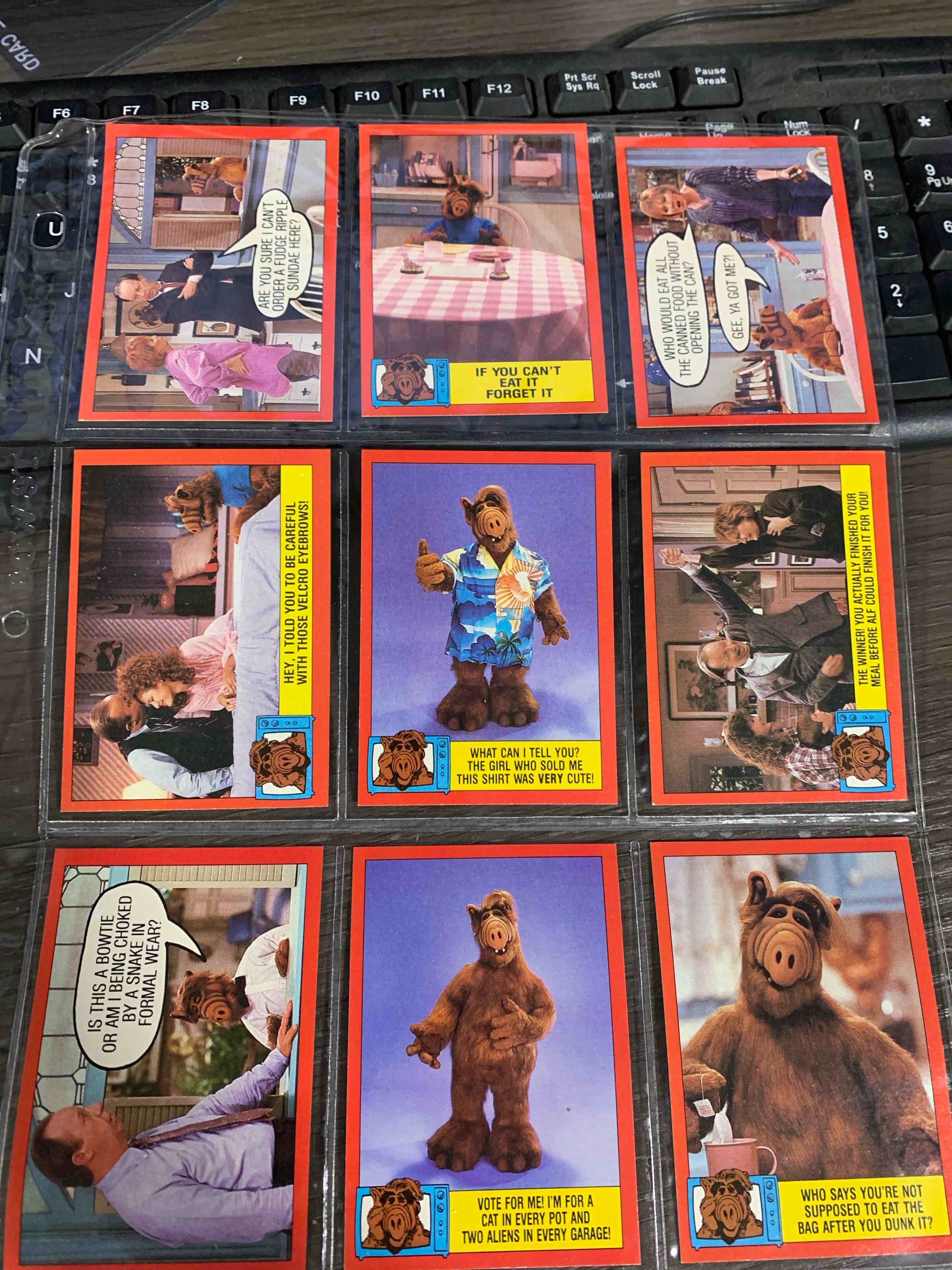 Topps 1988 Alf Cards
