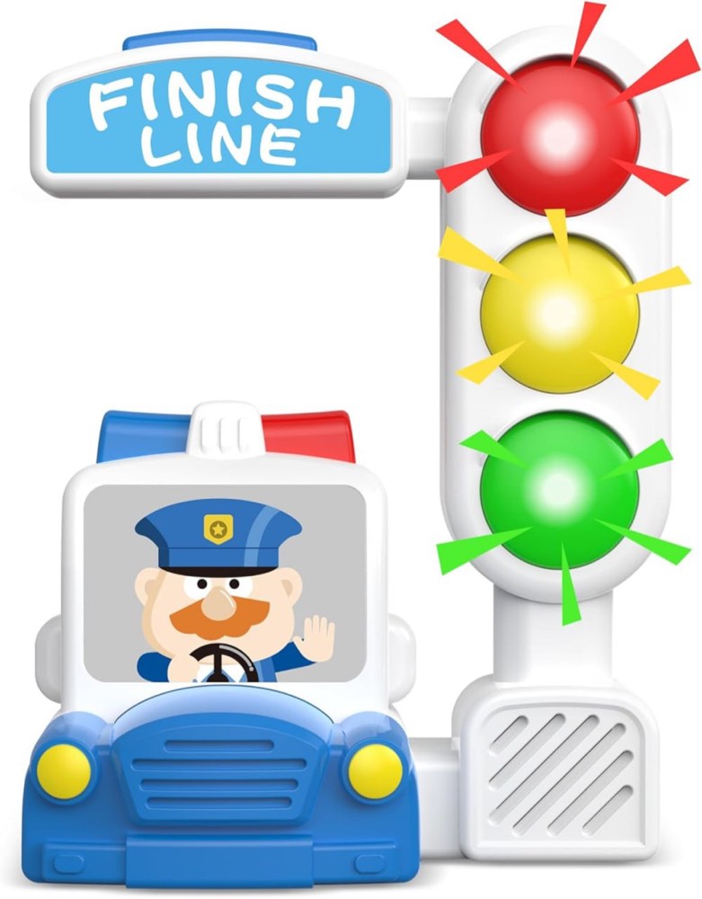 3 Games in 1 Traffic Light Toy with Motion Sensor, Kids Toys for 3-5, 6, 7, 8+ Years Old Fun Kids Games with Voice Indication and Music, Indoor Outdoor Toys for Ages 5-7 8-13 Gifts Toys for Girls Boys