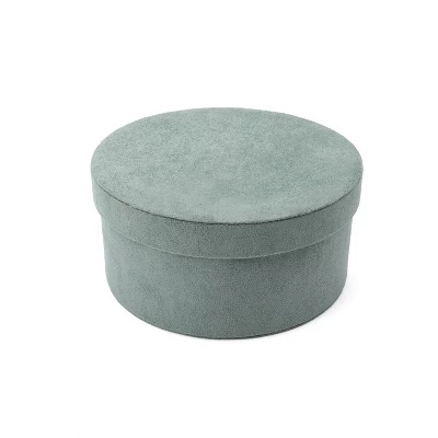 Large Velvet Storage Box Teal - Bullseye's Playground™