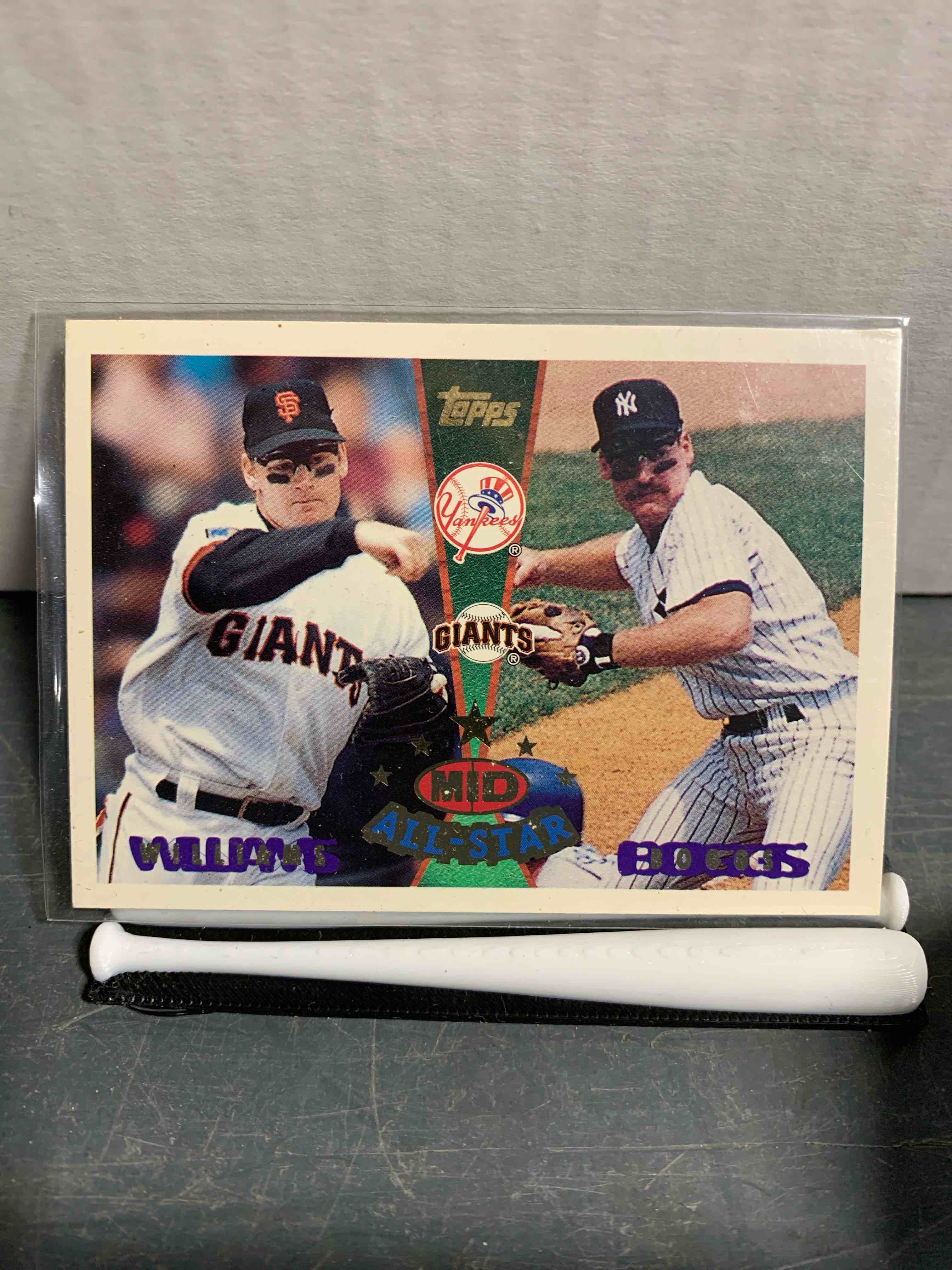 1995 Topps Traded & Rookies - Mid All-Star Wade Boggs, Matt Williams #158