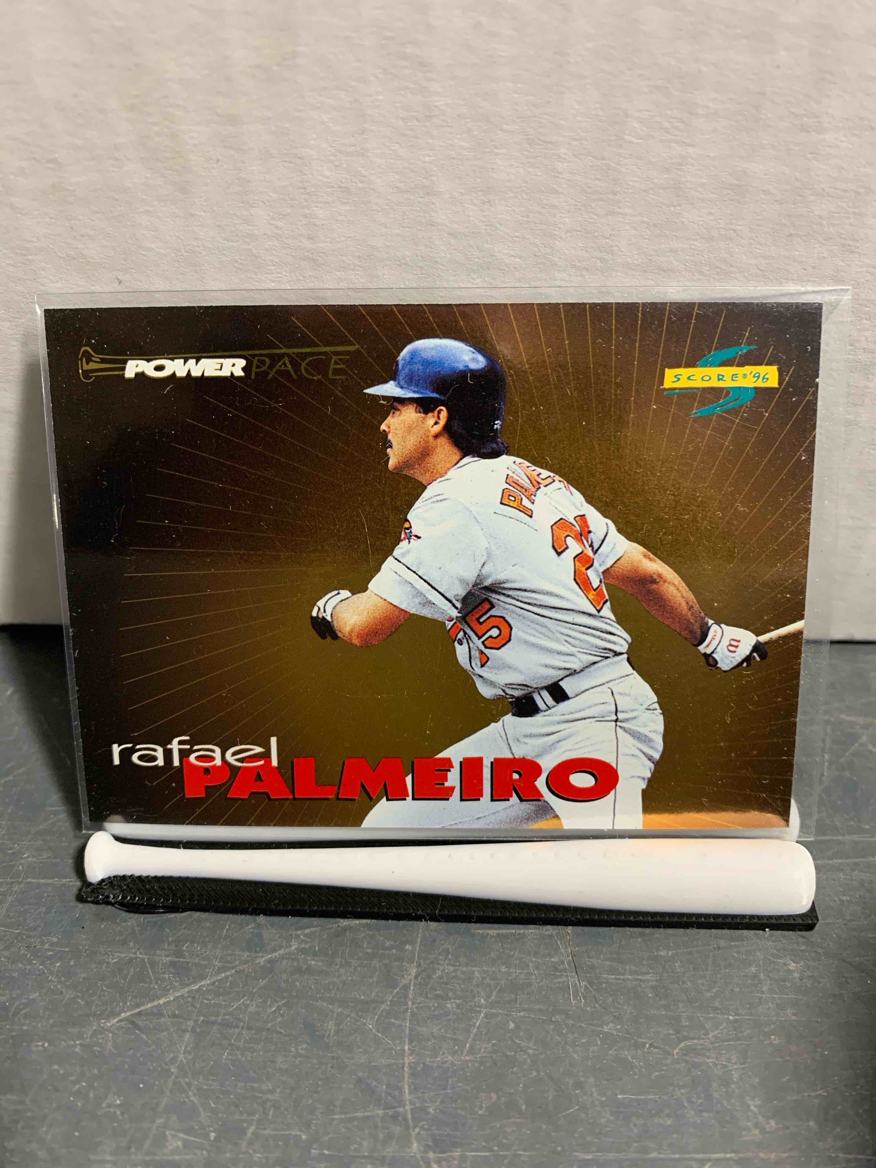 1996 Score Power Pace Rafael Palmeiro #10 