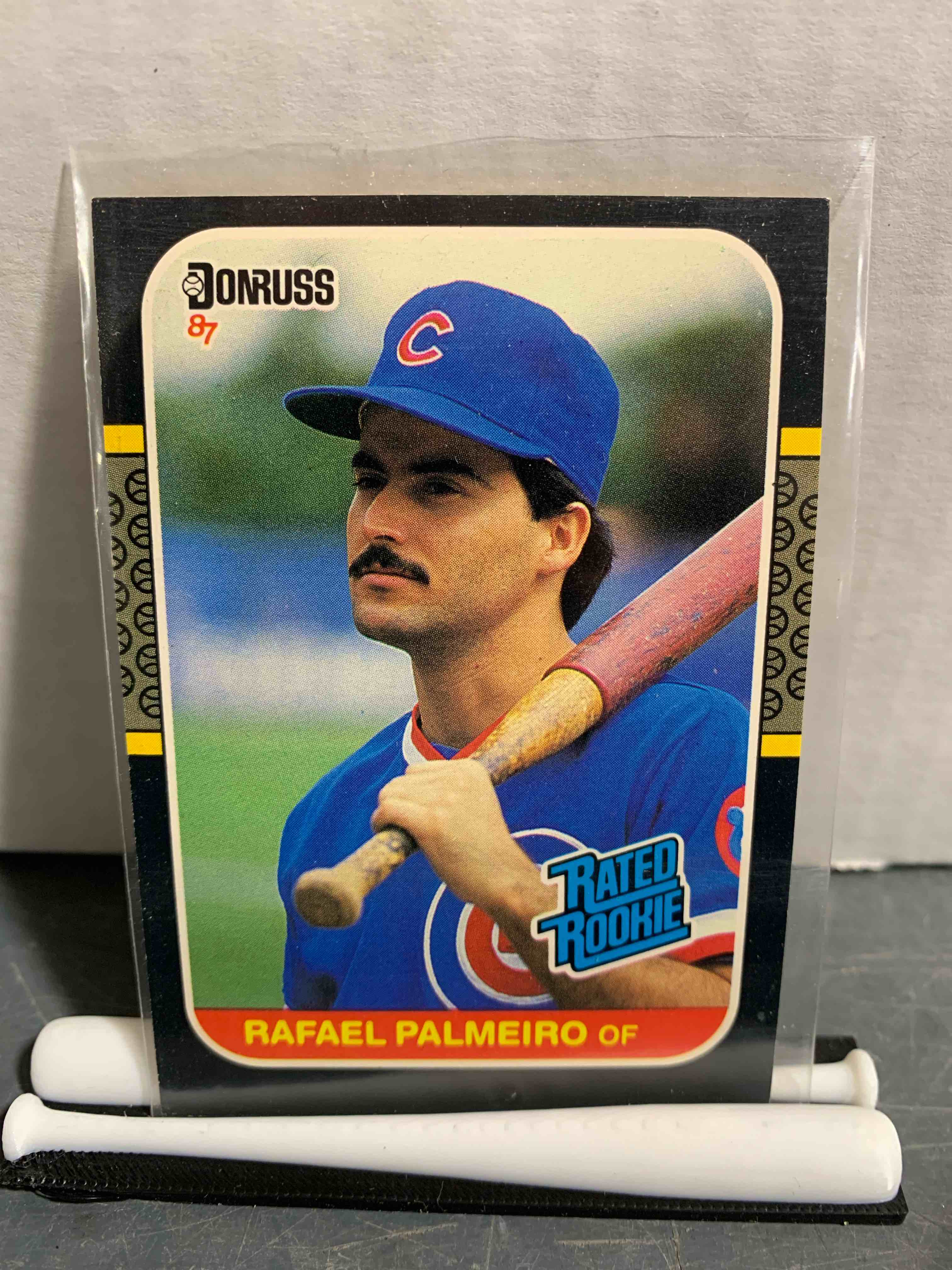 1987 Donruss - Rated Rookie Rafael Palmeiro #43 (RC)