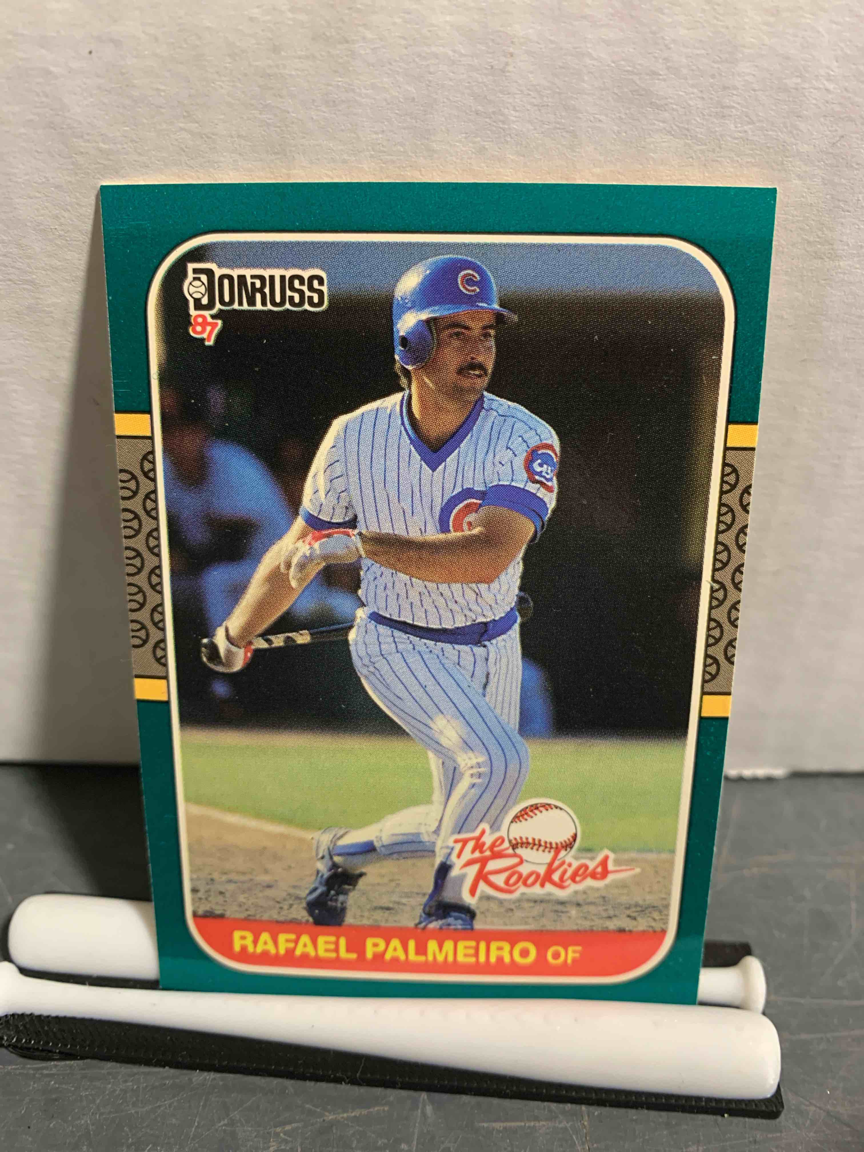 1987 Donruss Rookies #47 Rafael Palmeiro Chicago Cubs