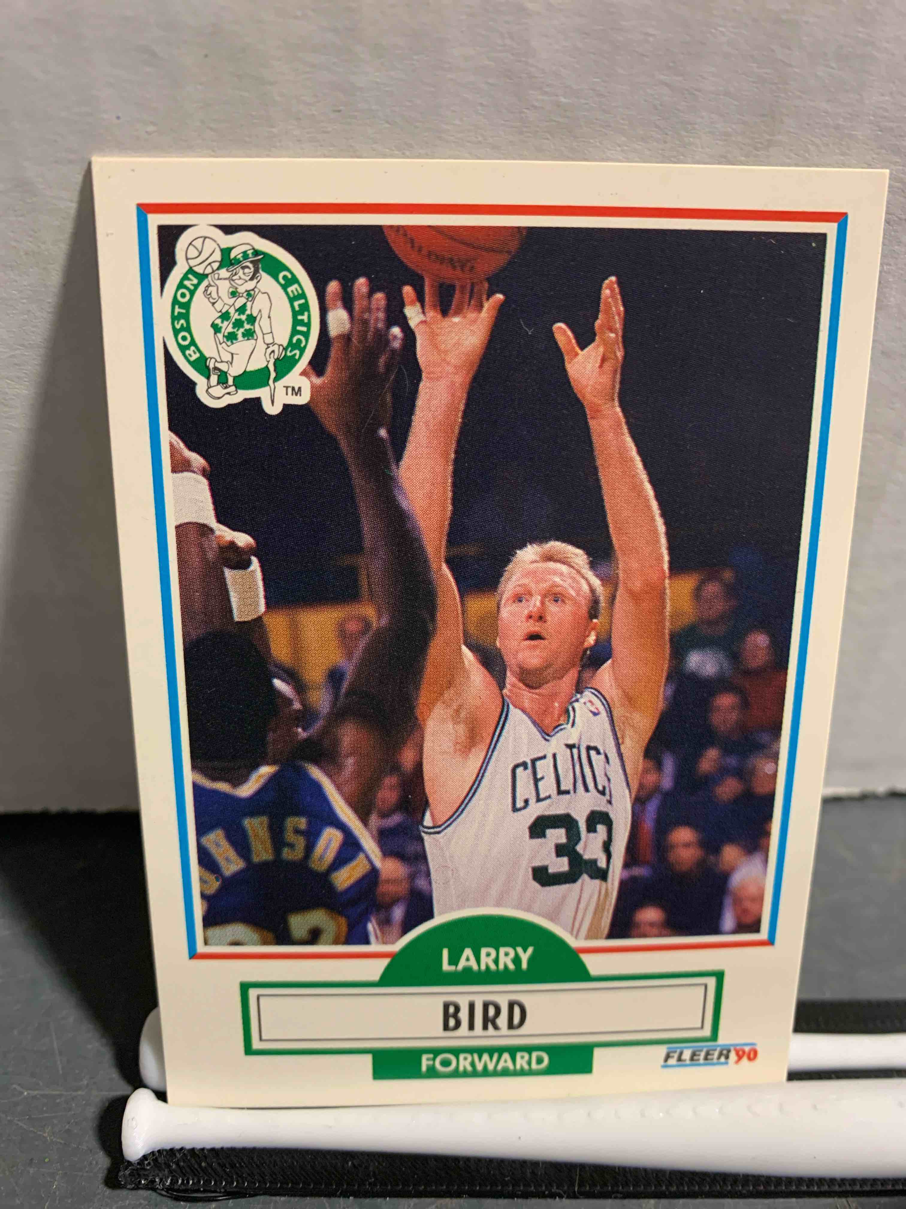1990-91 Fleer BASKETBALL #8 Larry Bird