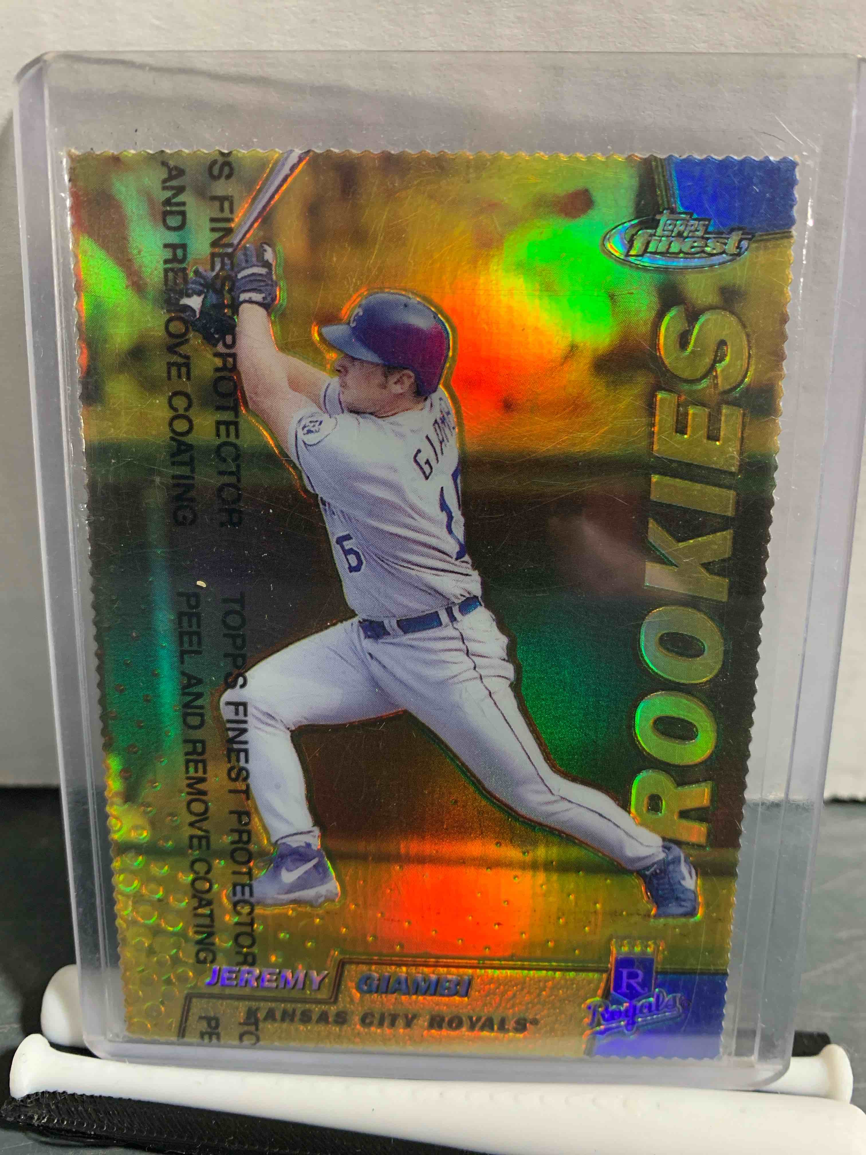 Jeremy Giambi 1999 Topps Finest Rookie W/Protective Coating