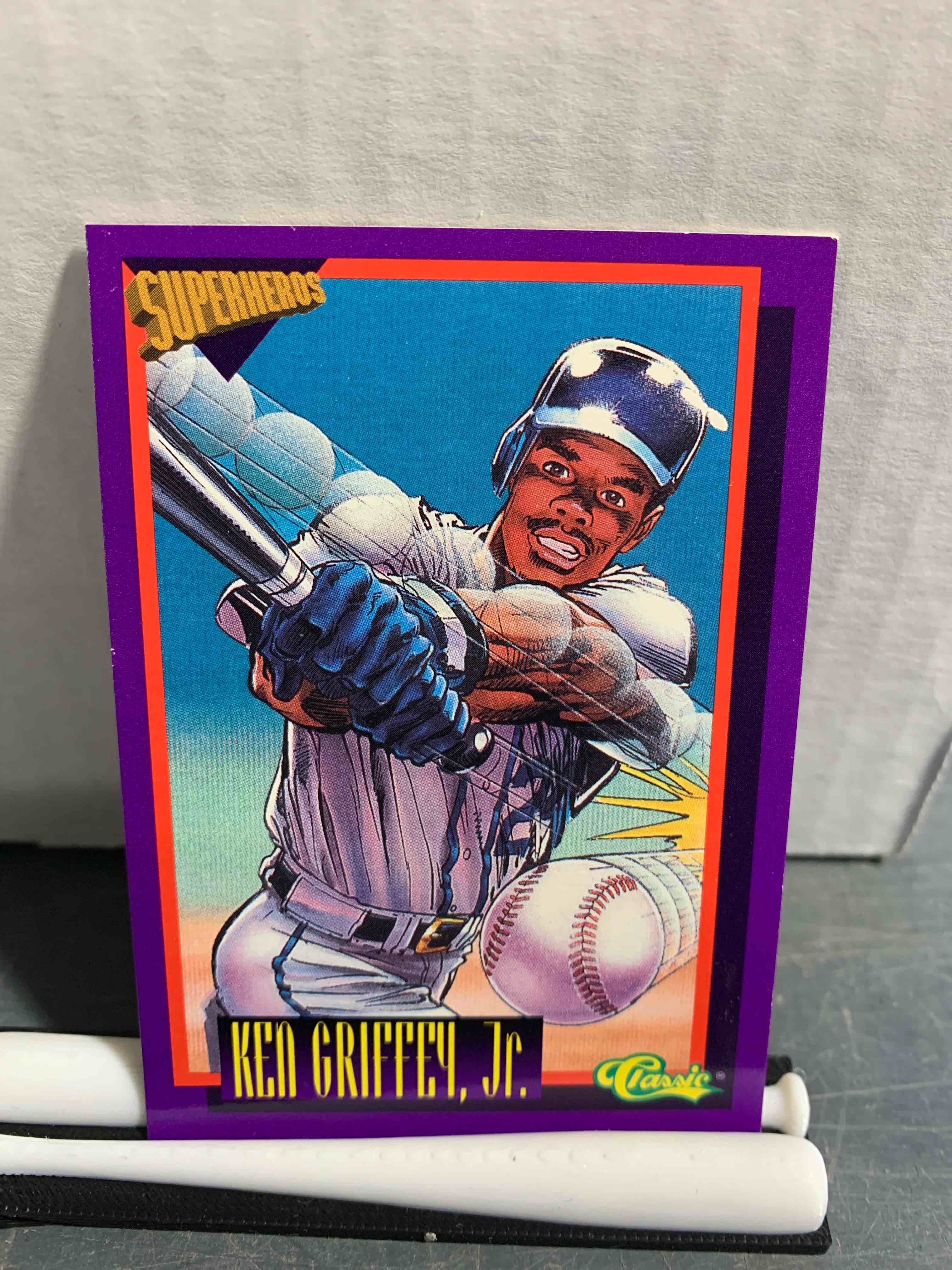 1993 Classic Superhero’s Ken Griffey Jr. Card 