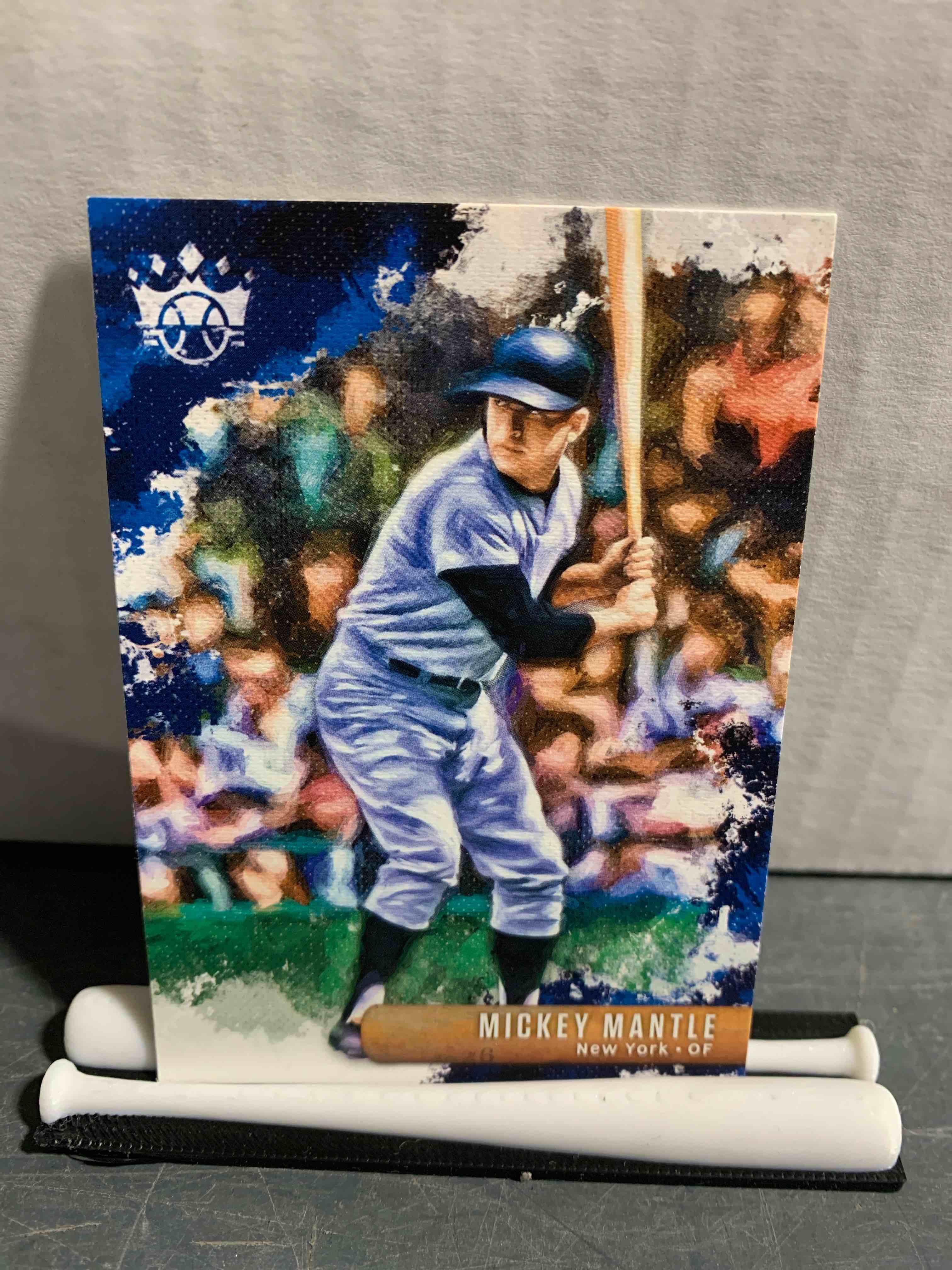 MICKEY MANTLE DIAMOND KING CARD #15 2019 Panini