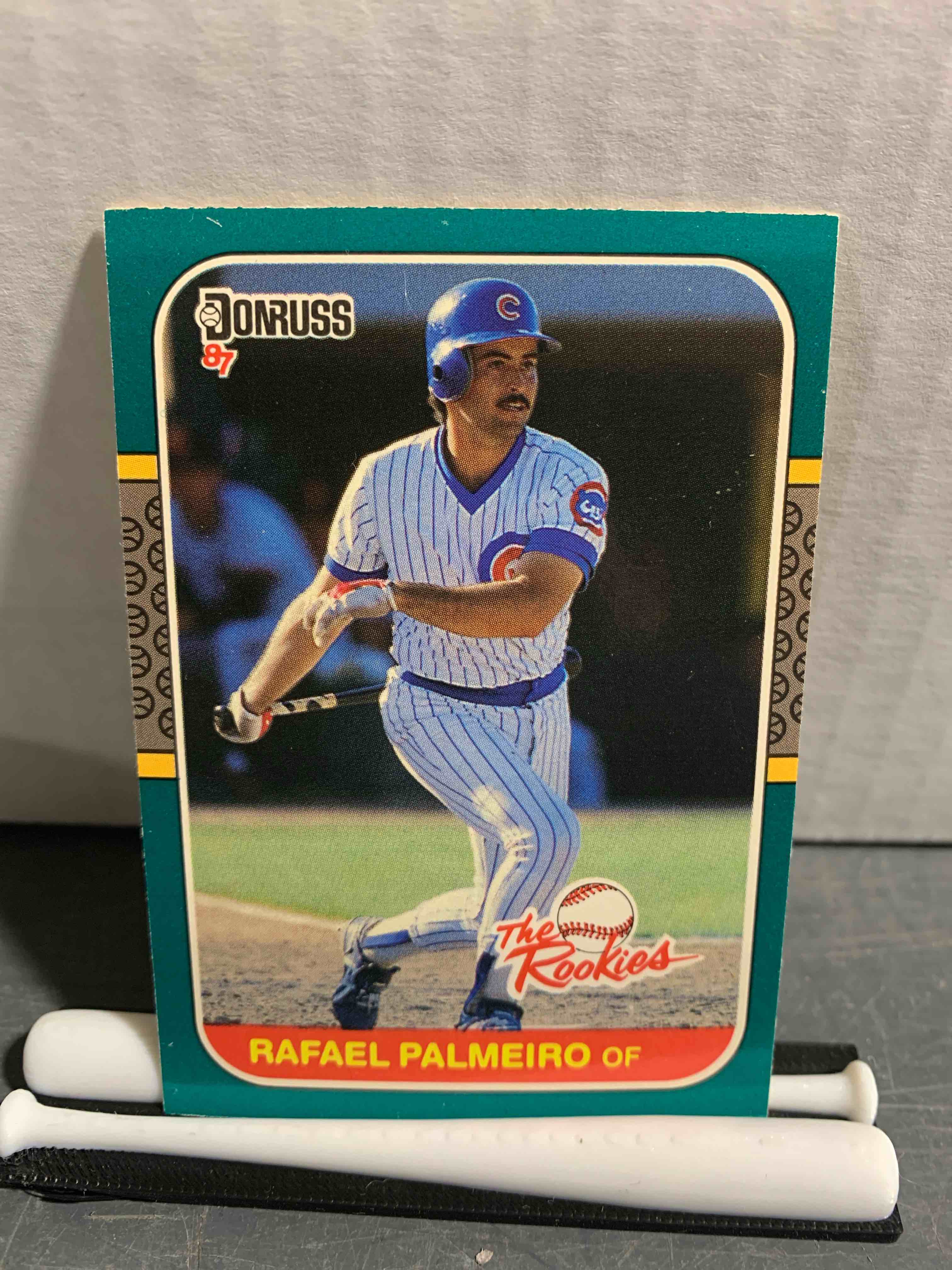 1987 Donruss Rookies #47 Rafael Palmeiro Chicago Cubs