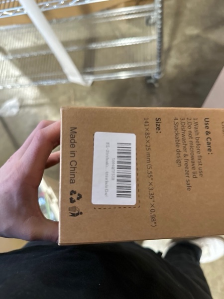 Condition photo showing New/Like New for 20 Sets Reusable Snack Containers with Lids & 20 Sporks – Double Compartment for Portion Control, BPA-Free Leak-Proof Dipping Containers for Meal Prep, Travel, and Outdoor Snacks (Clear)